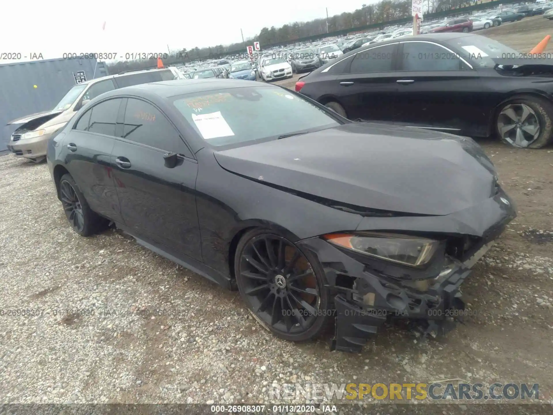 1 Photograph of a damaged car WDD2J5JB7KA028383 MERCEDES-BENZ CLS 2019