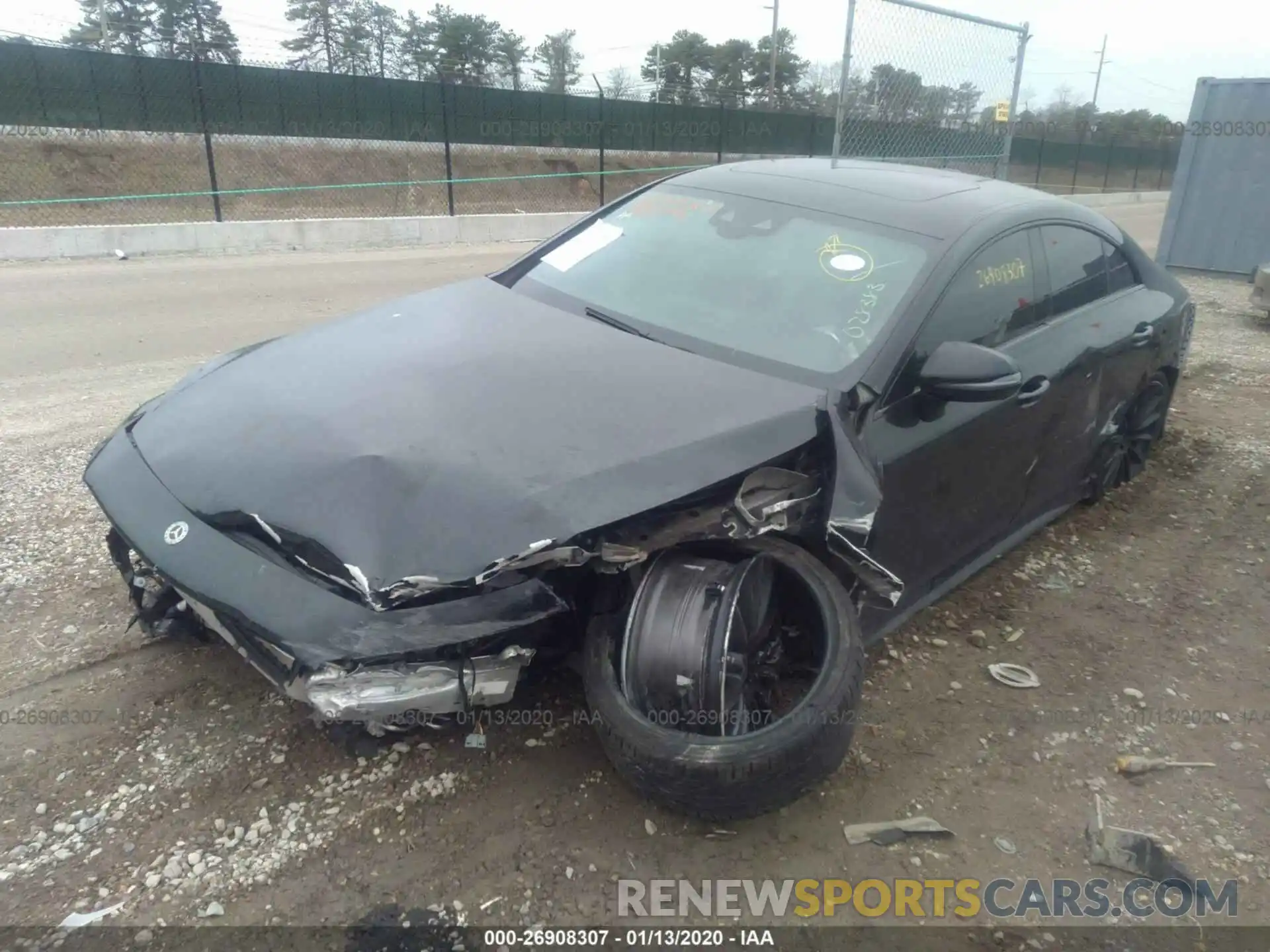 2 Photograph of a damaged car WDD2J5JB7KA028383 MERCEDES-BENZ CLS 2019