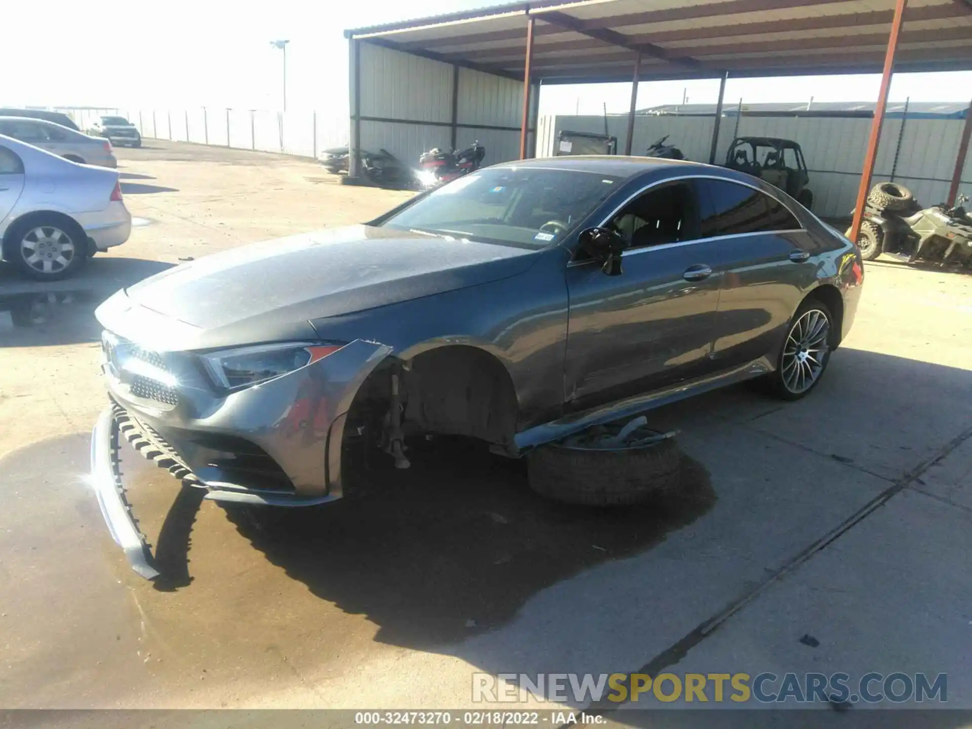 2 Photograph of a damaged car WDD2J5JB7KA031137 MERCEDES-BENZ CLS 2019