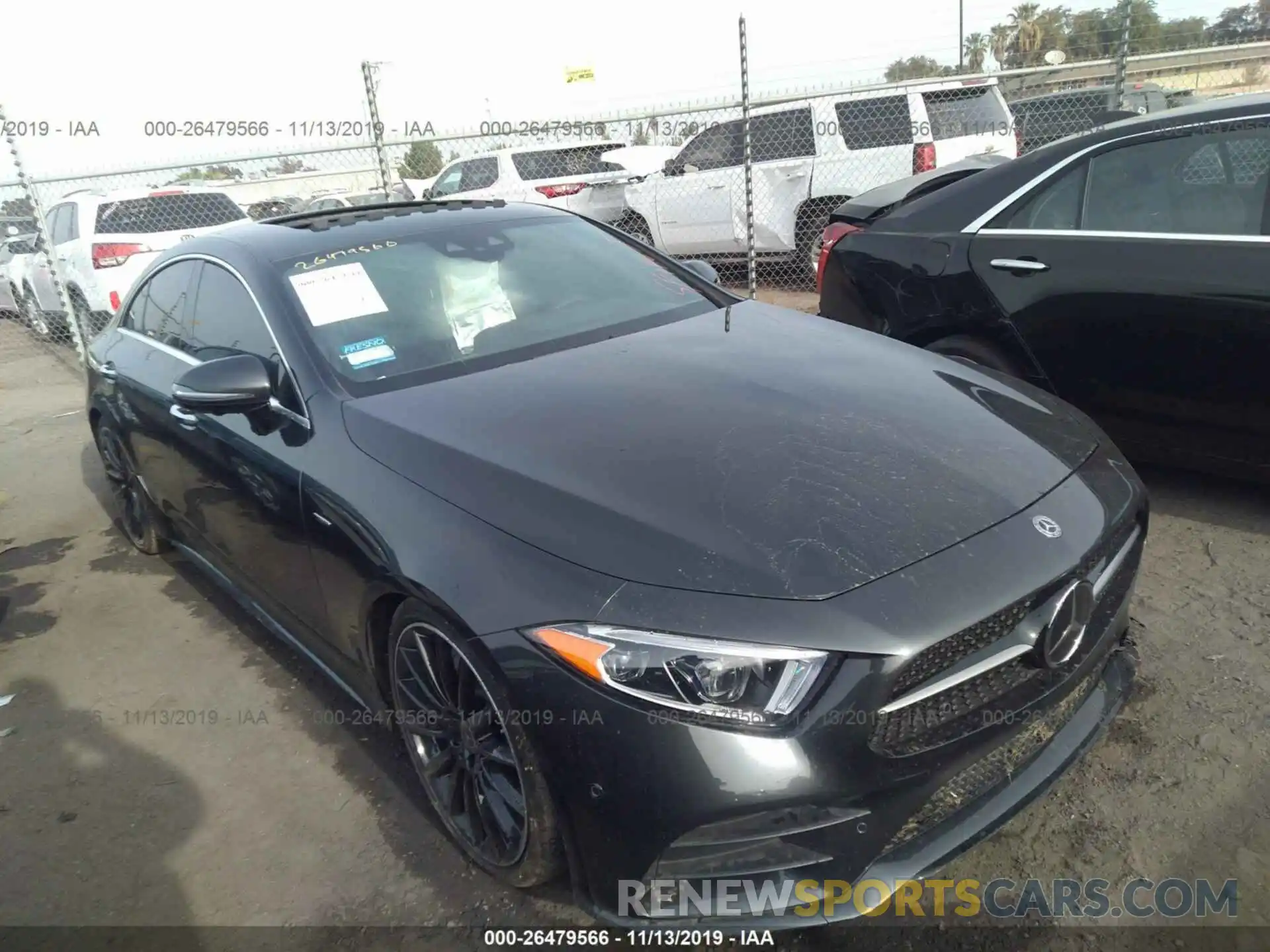 1 Photograph of a damaged car WDD2J5JB9KA006157 MERCEDES-BENZ CLS 2019