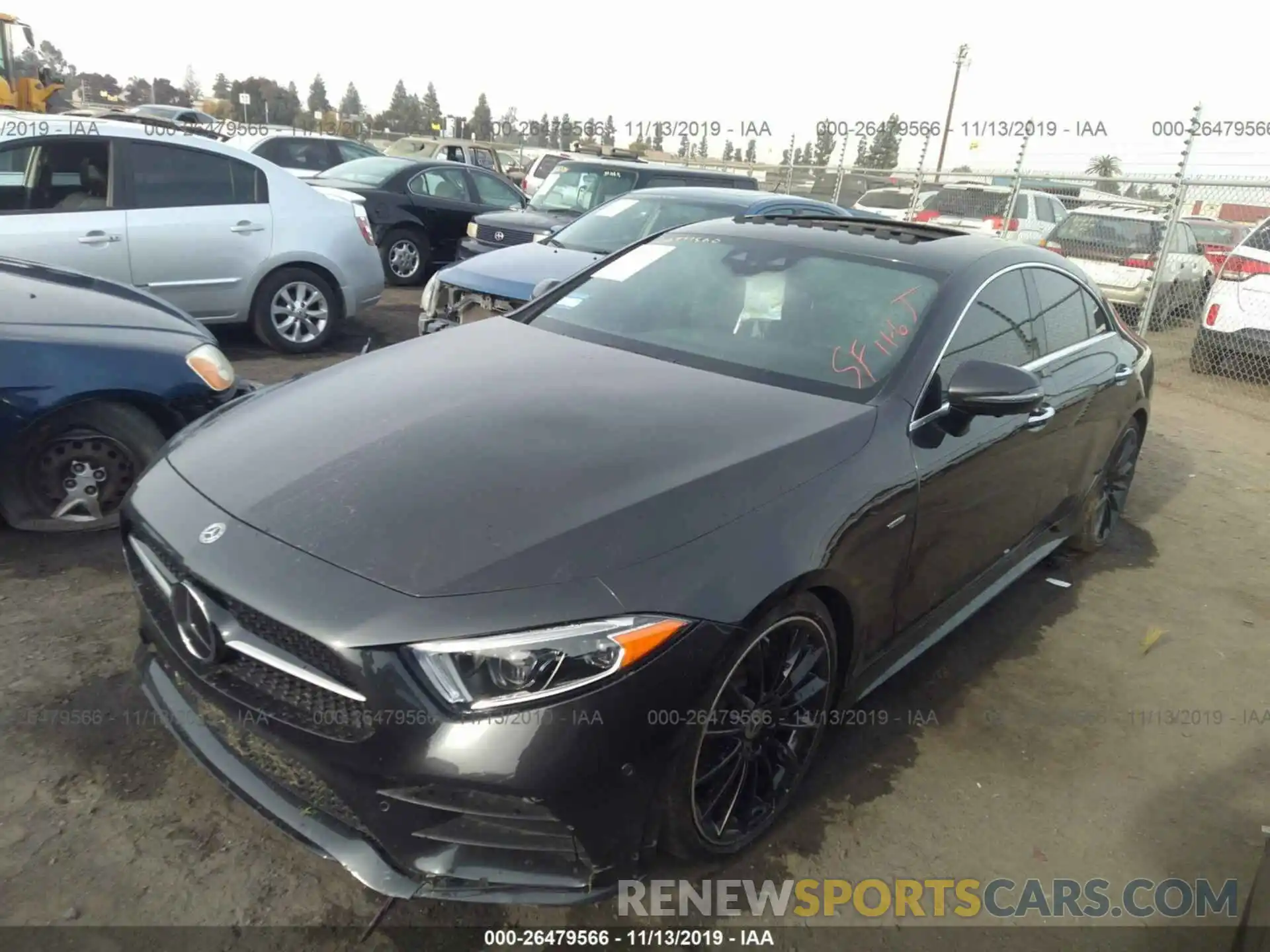 2 Photograph of a damaged car WDD2J5JB9KA006157 MERCEDES-BENZ CLS 2019