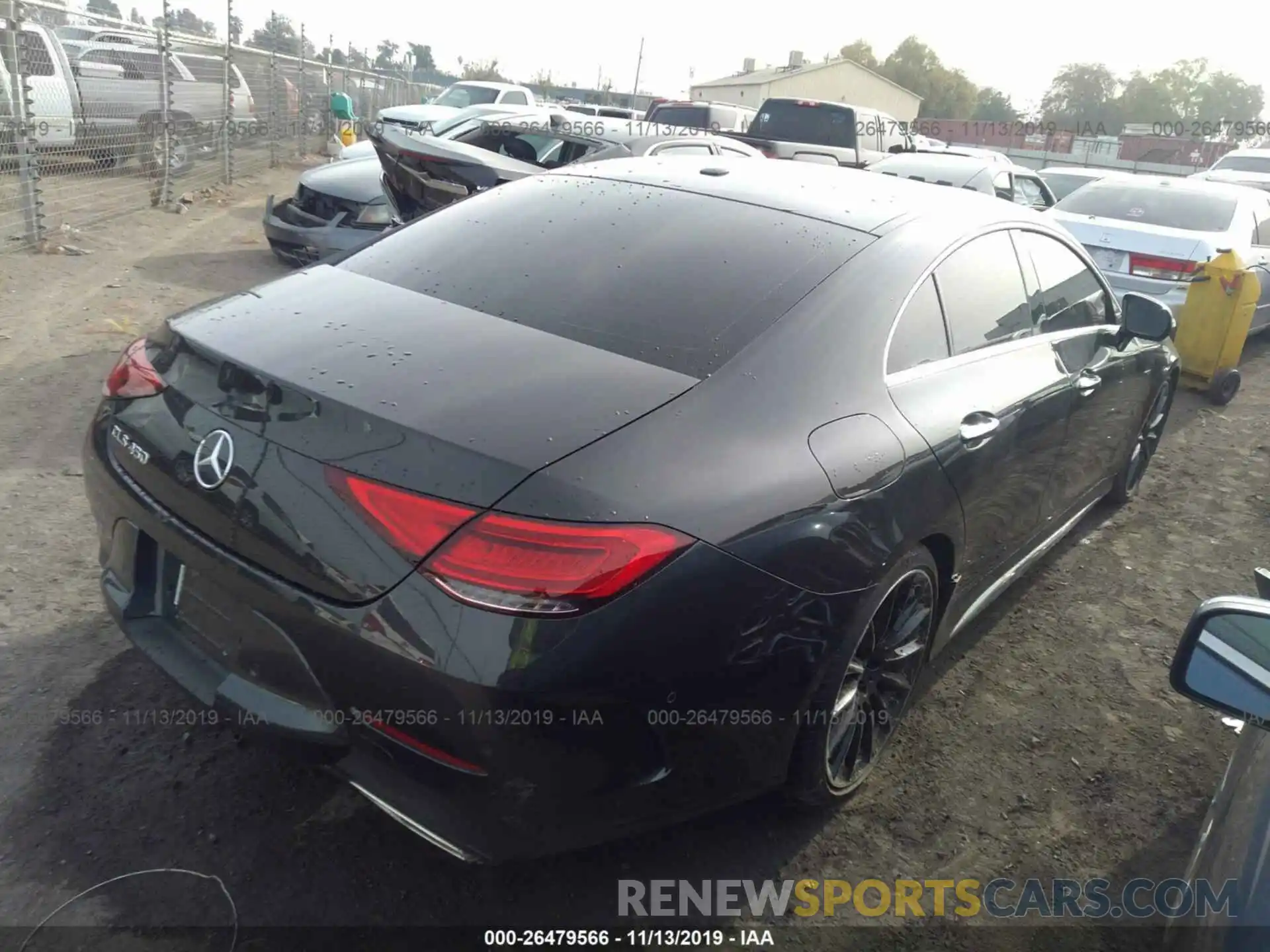 4 Photograph of a damaged car WDD2J5JB9KA006157 MERCEDES-BENZ CLS 2019