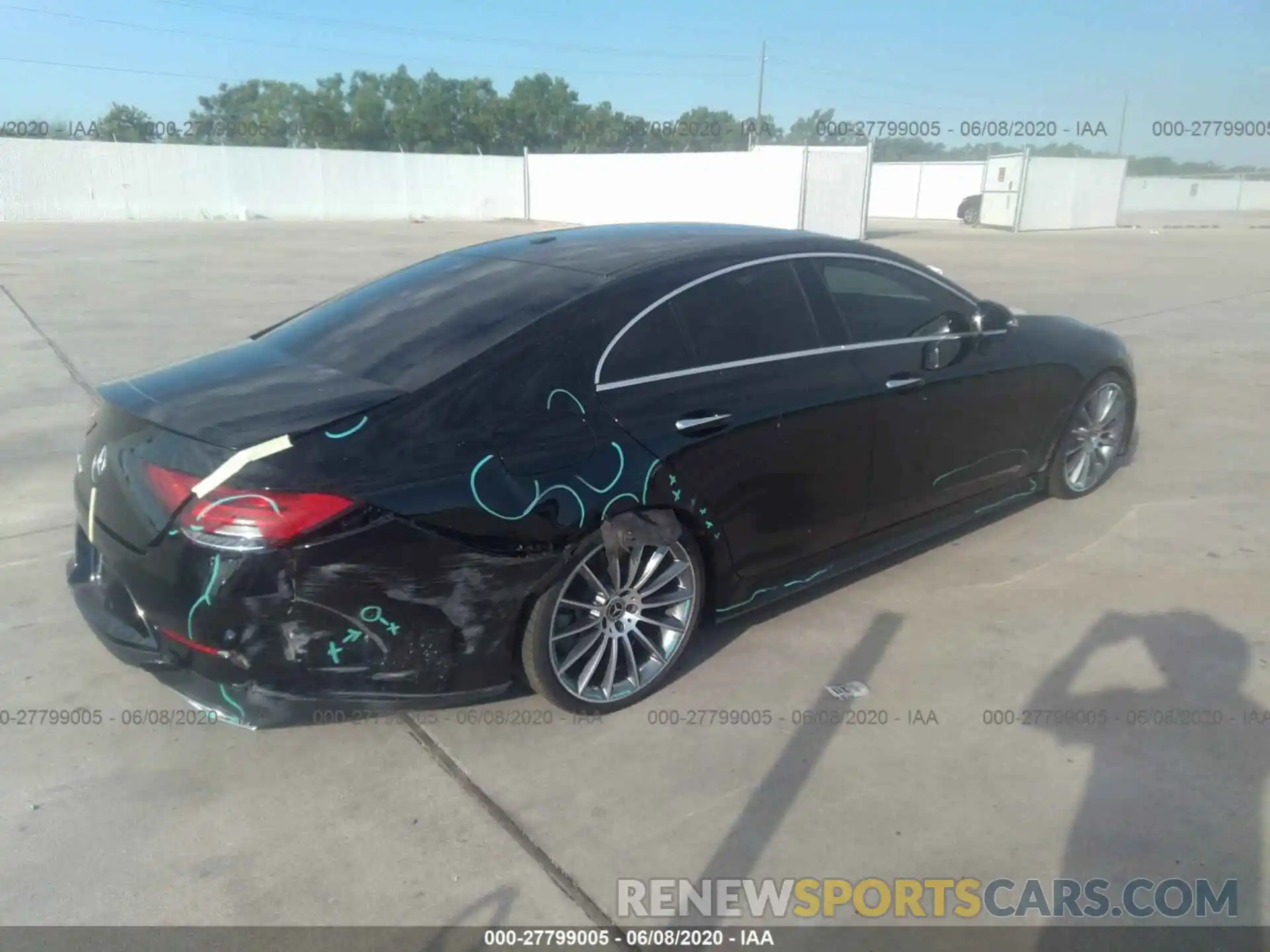 4 Photograph of a damaged car WDD2J5JB9KA027848 MERCEDES-BENZ CLS 2019