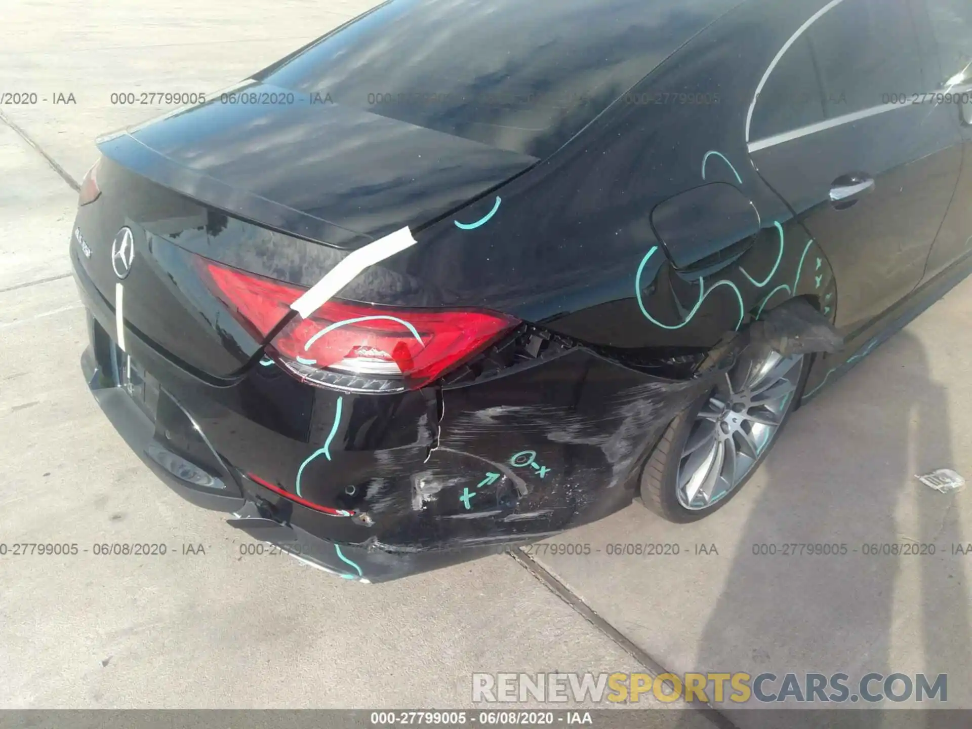 6 Photograph of a damaged car WDD2J5JB9KA027848 MERCEDES-BENZ CLS 2019