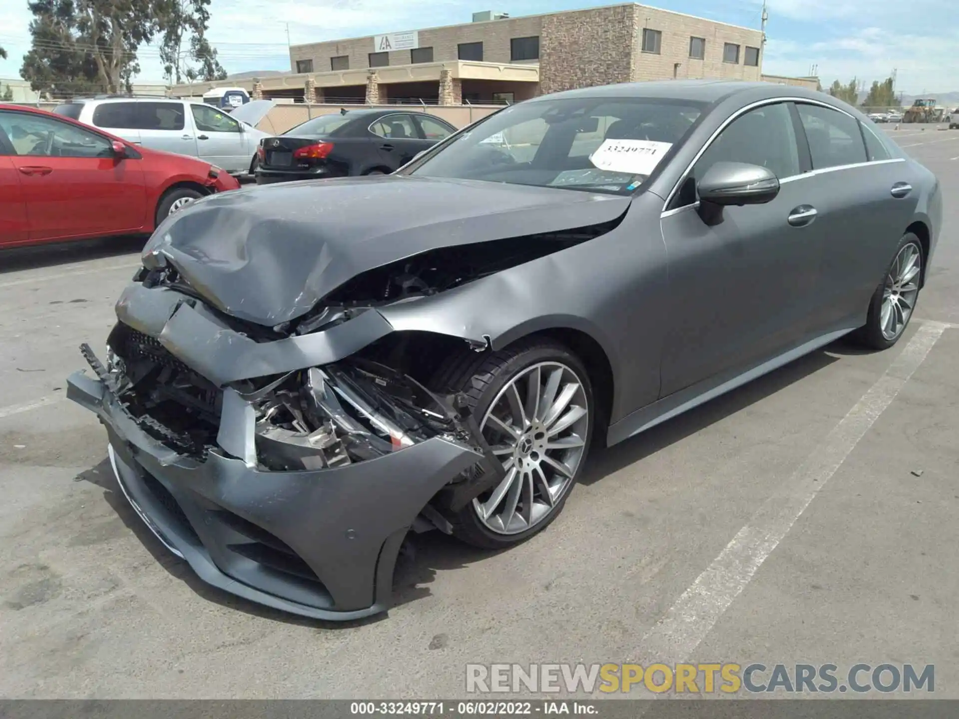 2 Photograph of a damaged car WDD2J5JBXKA037711 MERCEDES-BENZ CLS 2019