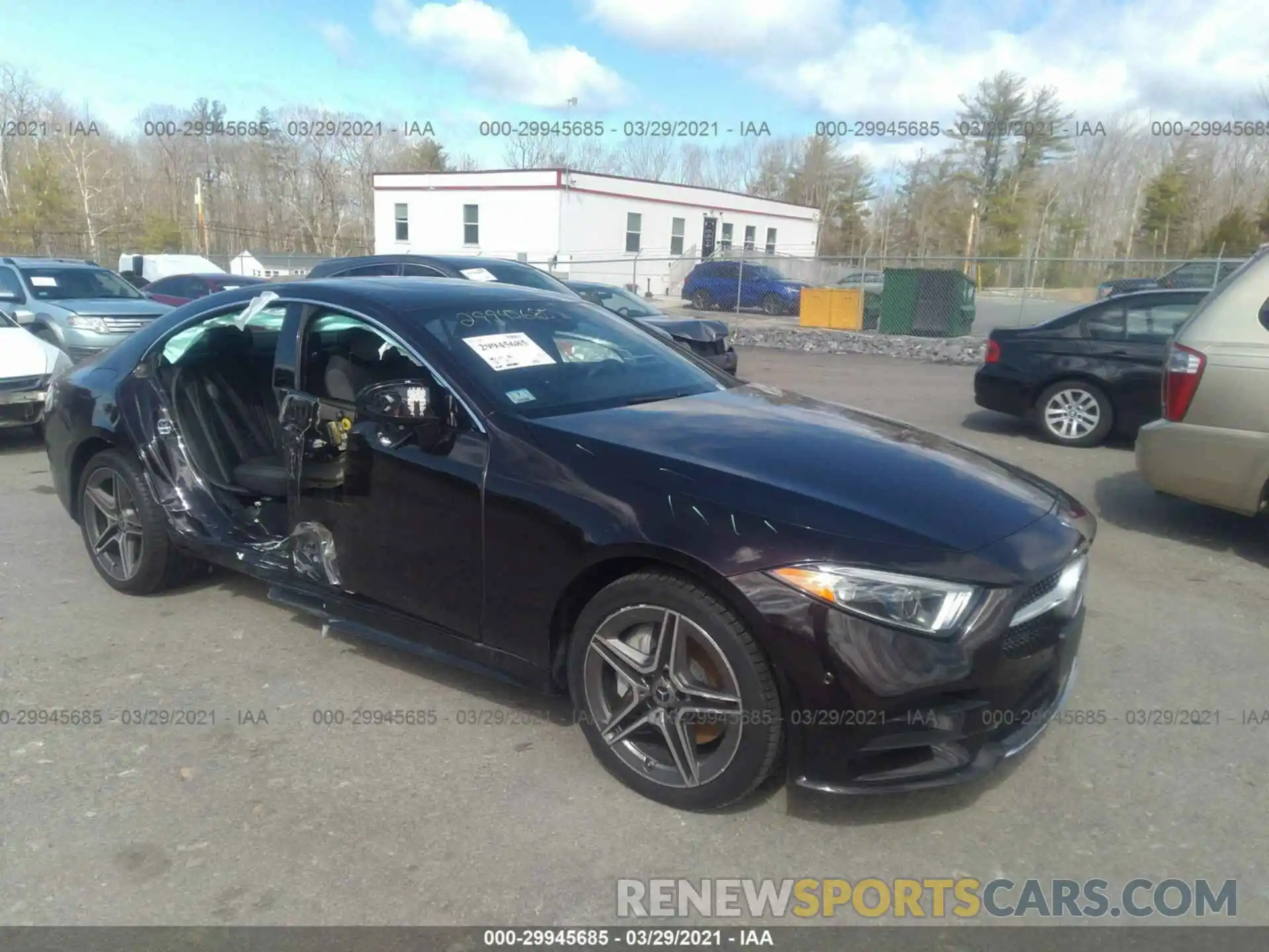 1 Photograph of a damaged car WDD2J5KB0KA039496 MERCEDES-BENZ CLS 2019