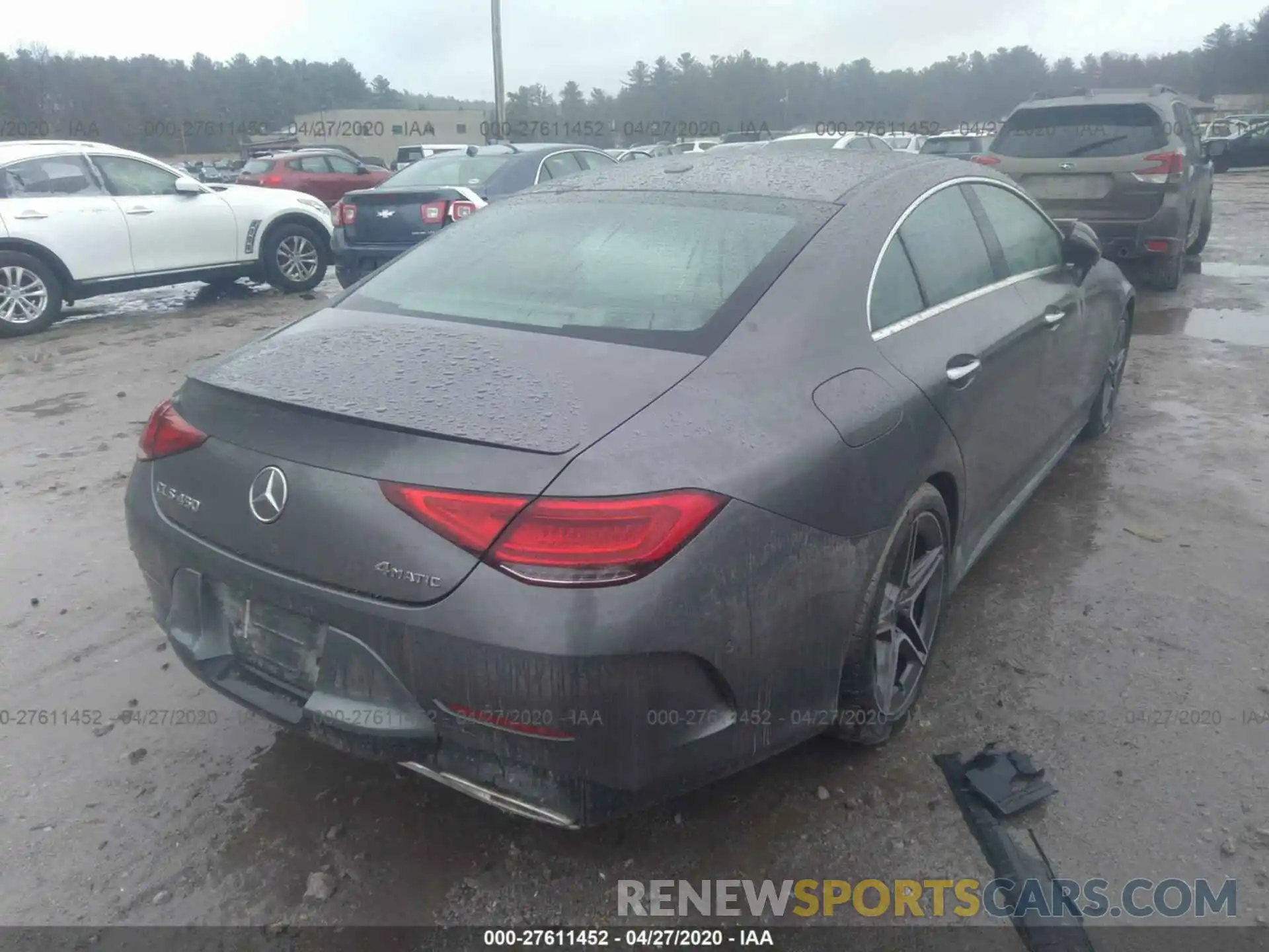 4 Photograph of a damaged car WDD2J5KB1KA018785 MERCEDES-BENZ CLS 2019