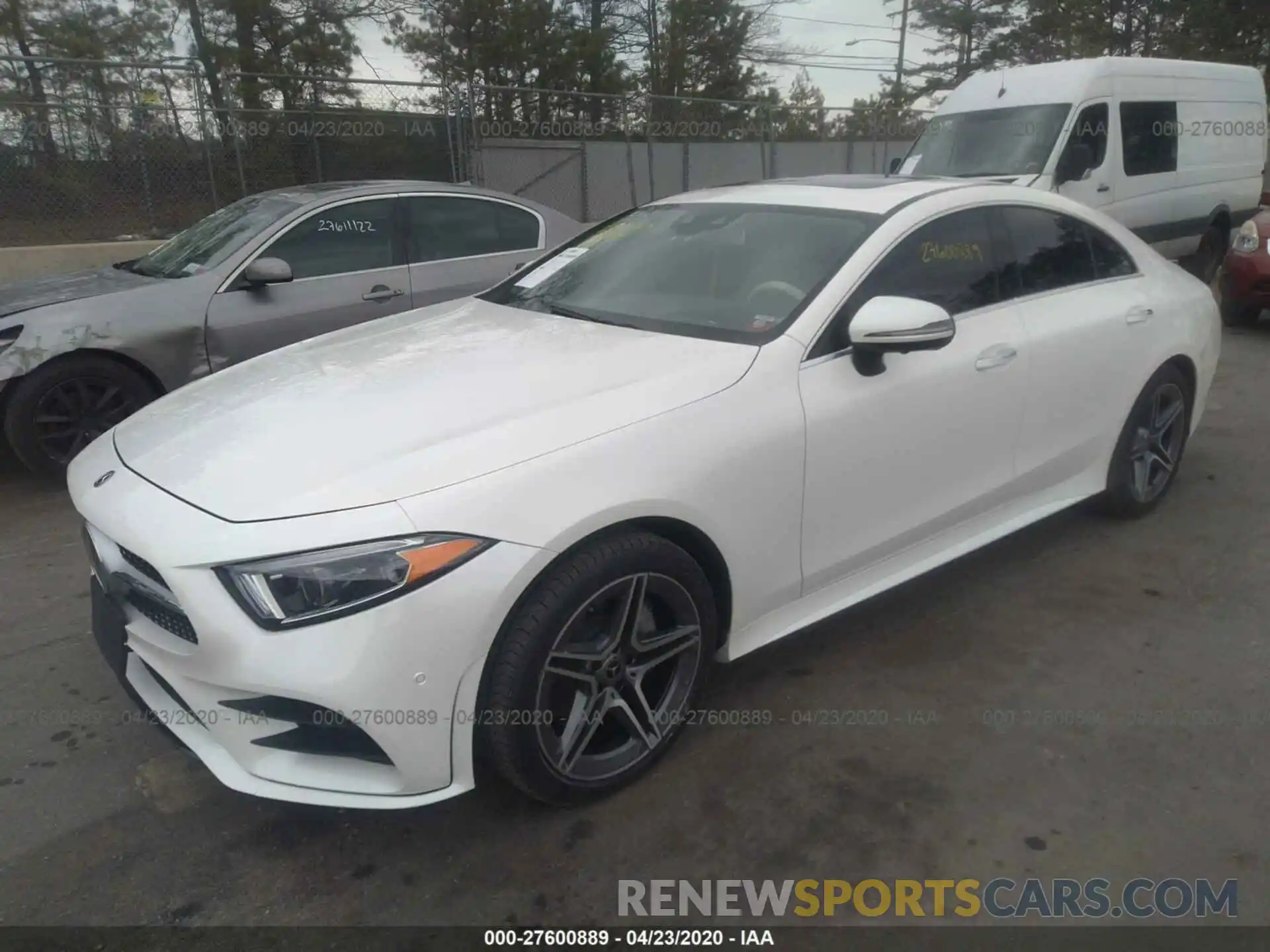 2 Photograph of a damaged car WDD2J5KB7KA012666 MERCEDES-BENZ CLS 2019