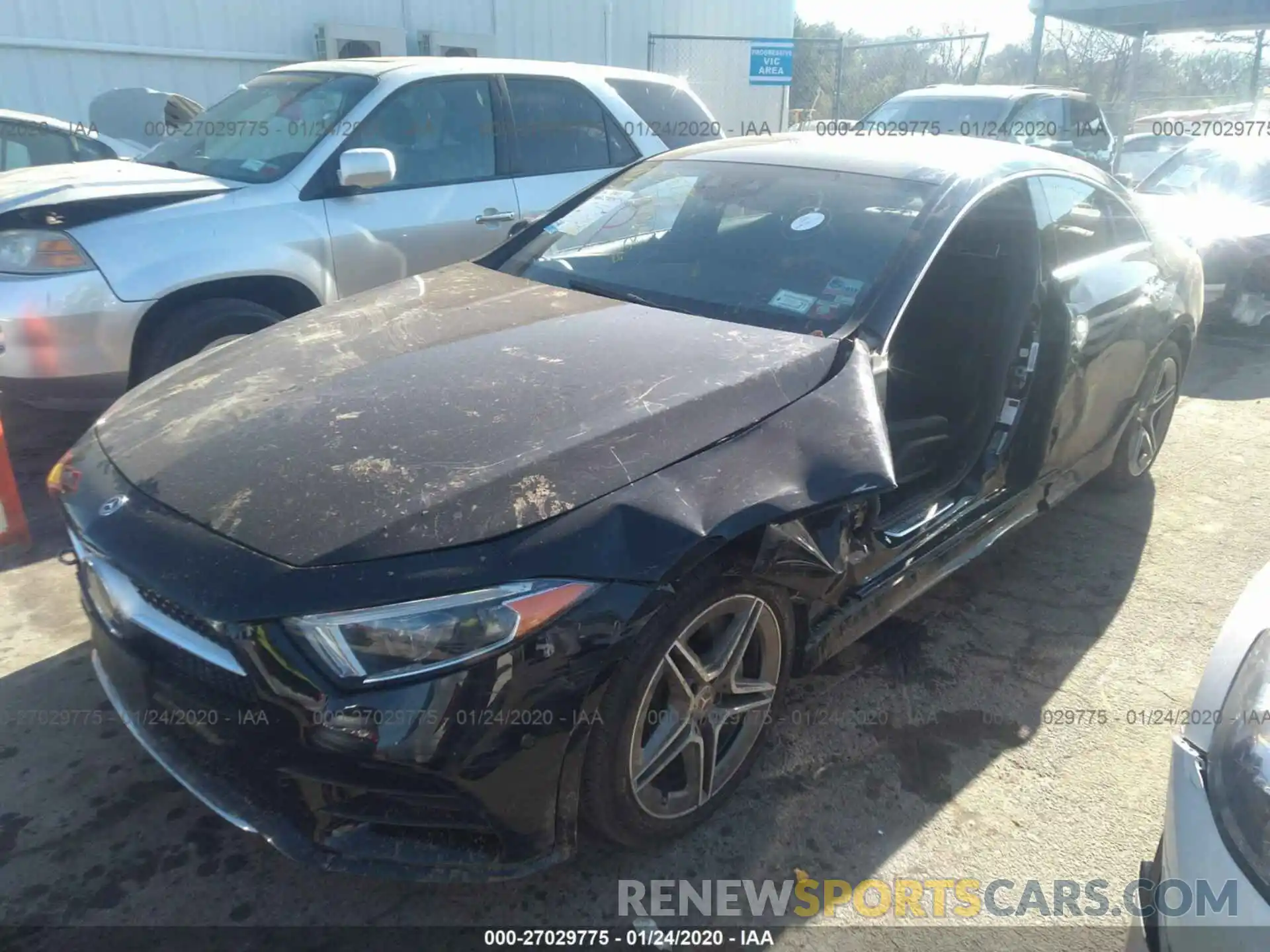 2 Photograph of a damaged car WDD2J5KB8KA018217 MERCEDES-BENZ CLS 2019