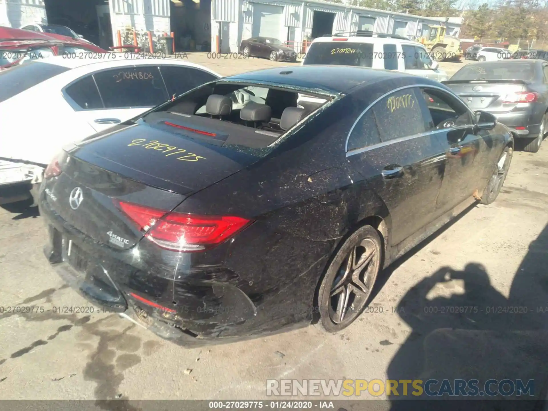 4 Photograph of a damaged car WDD2J5KB8KA018217 MERCEDES-BENZ CLS 2019