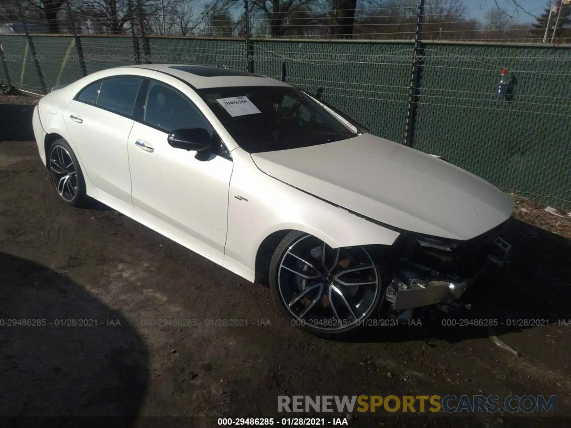 1 Photograph of a damaged car WDD2J6BB0KA042033 MERCEDES-BENZ CLS 2019