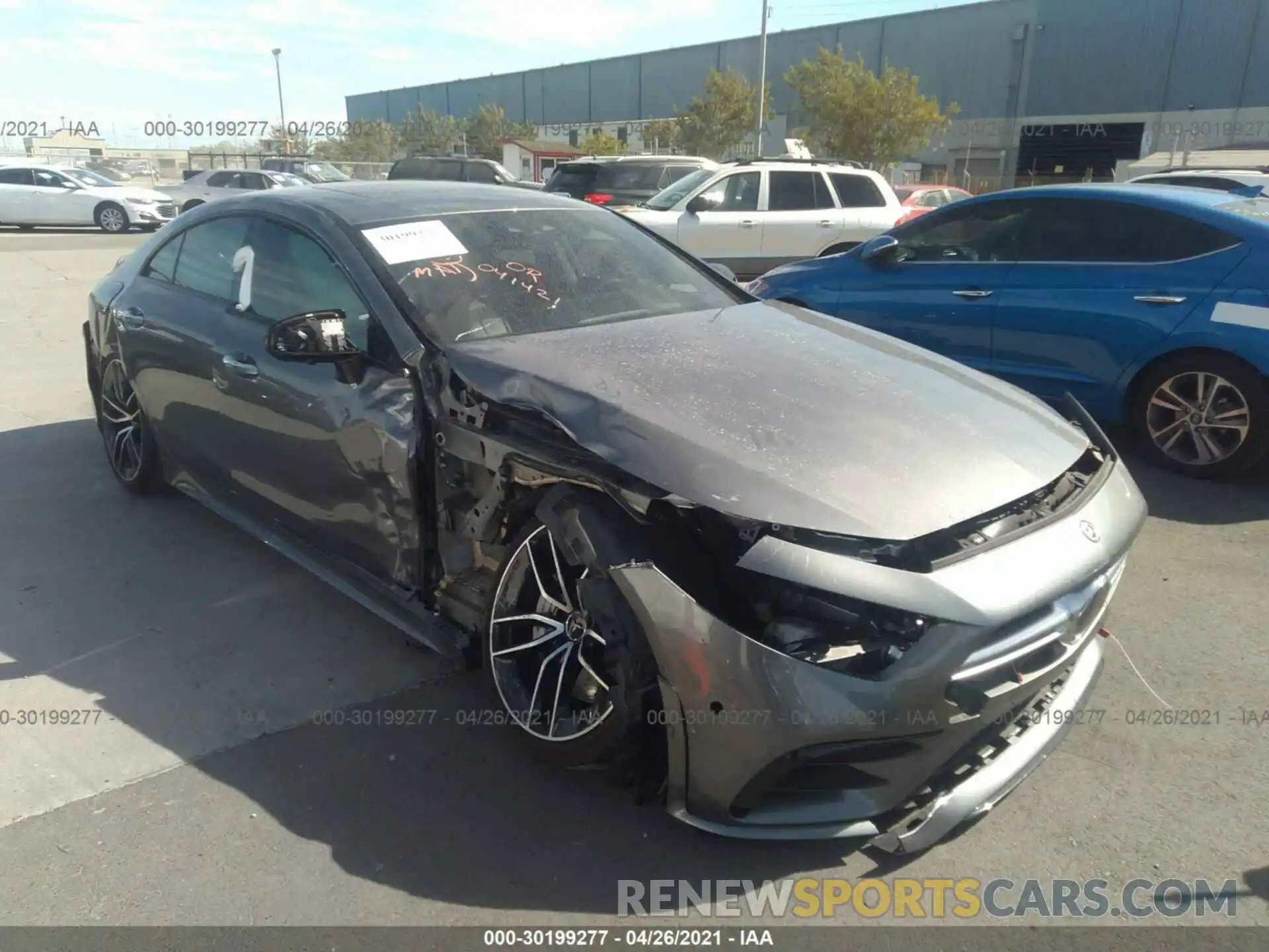 1 Photograph of a damaged car WDD2J6BB3KA016557 MERCEDES-BENZ CLS 2019