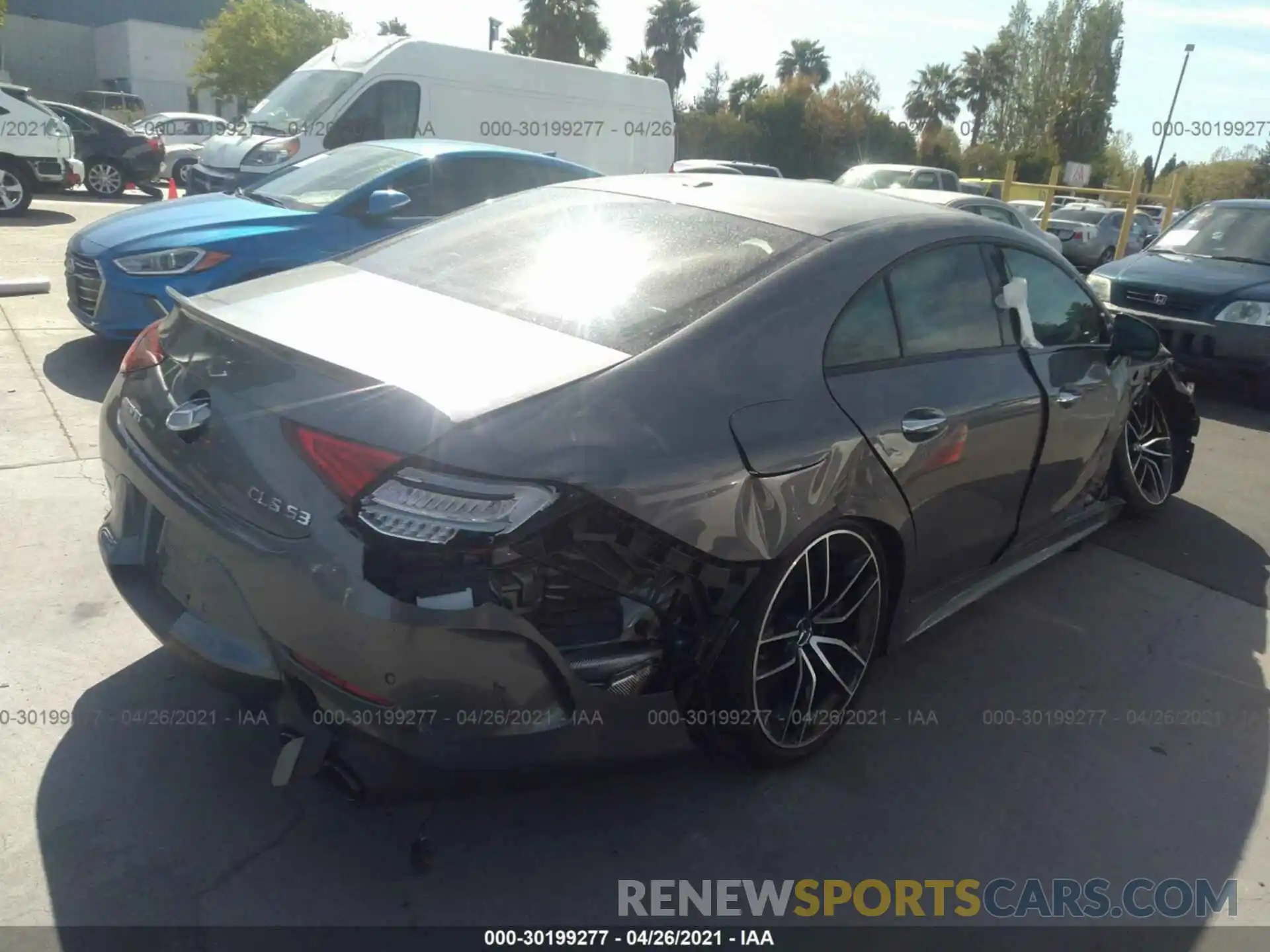 4 Photograph of a damaged car WDD2J6BB3KA016557 MERCEDES-BENZ CLS 2019