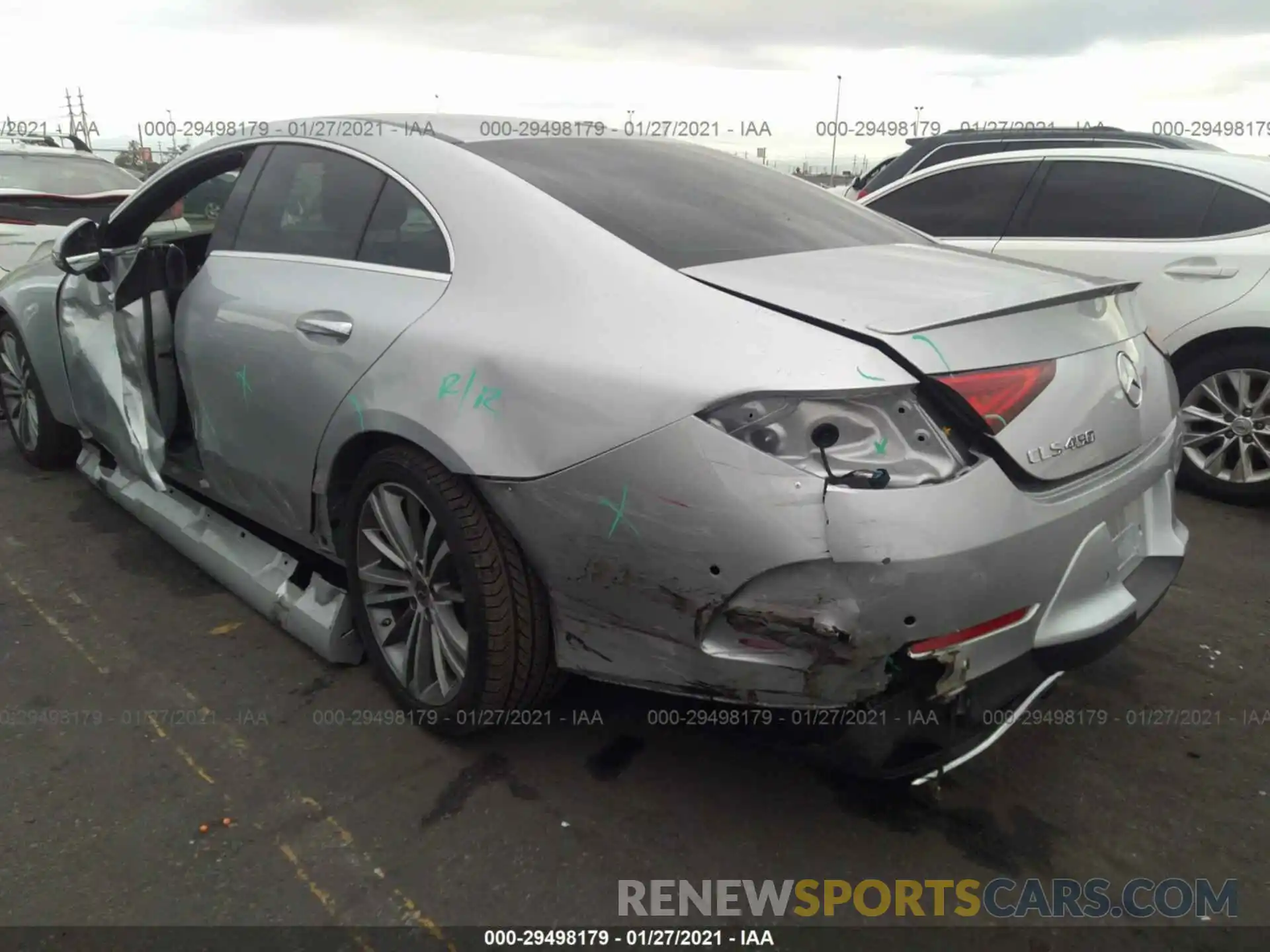 6 Photograph of a damaged car W1K2J5JB0LA073733 MERCEDES-BENZ CLS 2020