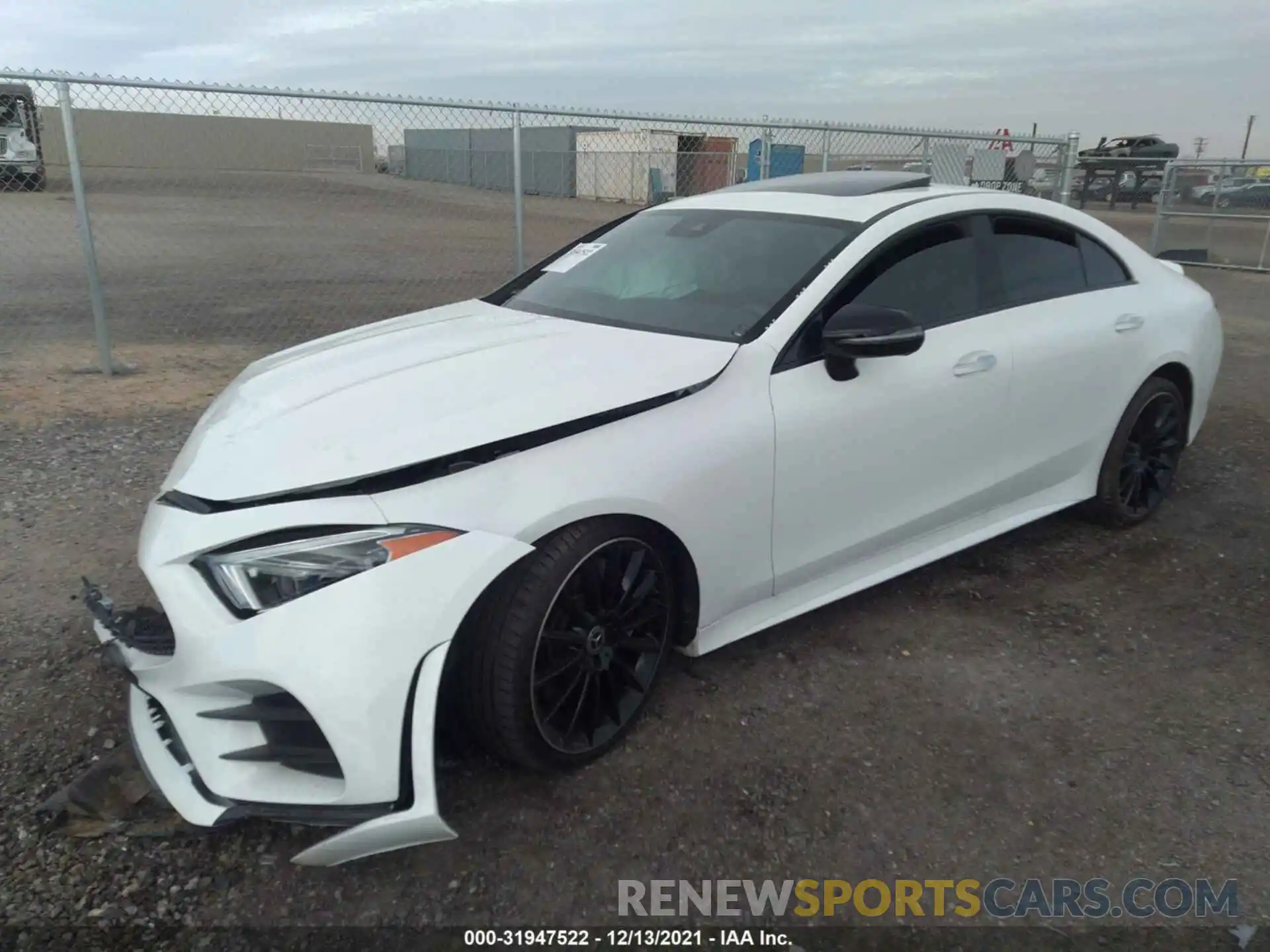 2 Photograph of a damaged car W1K2J5JB5LA056443 MERCEDES-BENZ CLS 2020