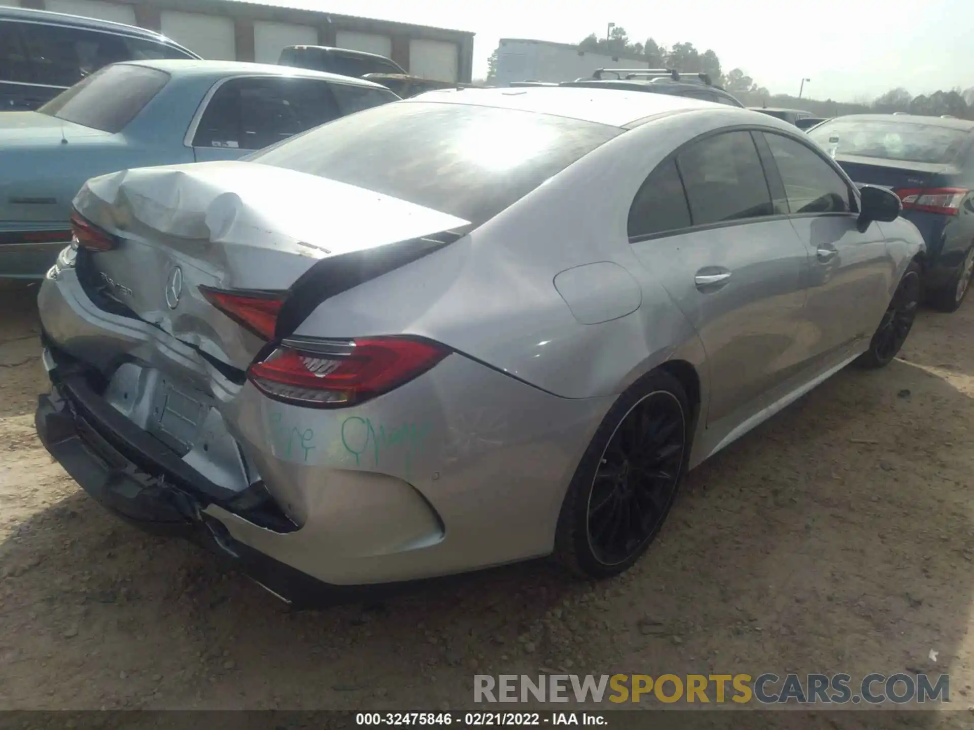 4 Photograph of a damaged car WDD2J5JB9LA052413 MERCEDES-BENZ CLS 2020