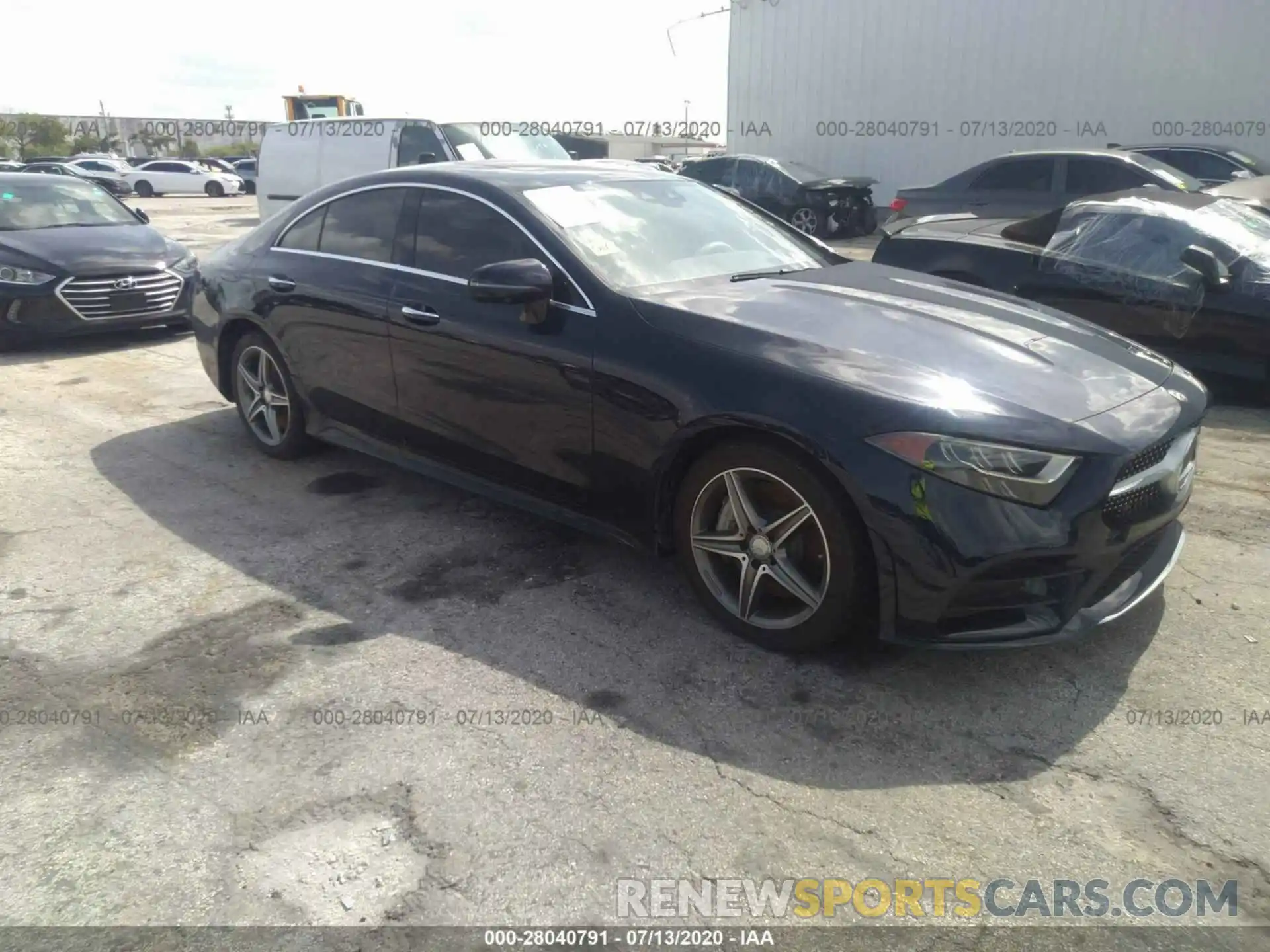 1 Photograph of a damaged car WDD2J5JBXLA049097 MERCEDES-BENZ CLS 2020