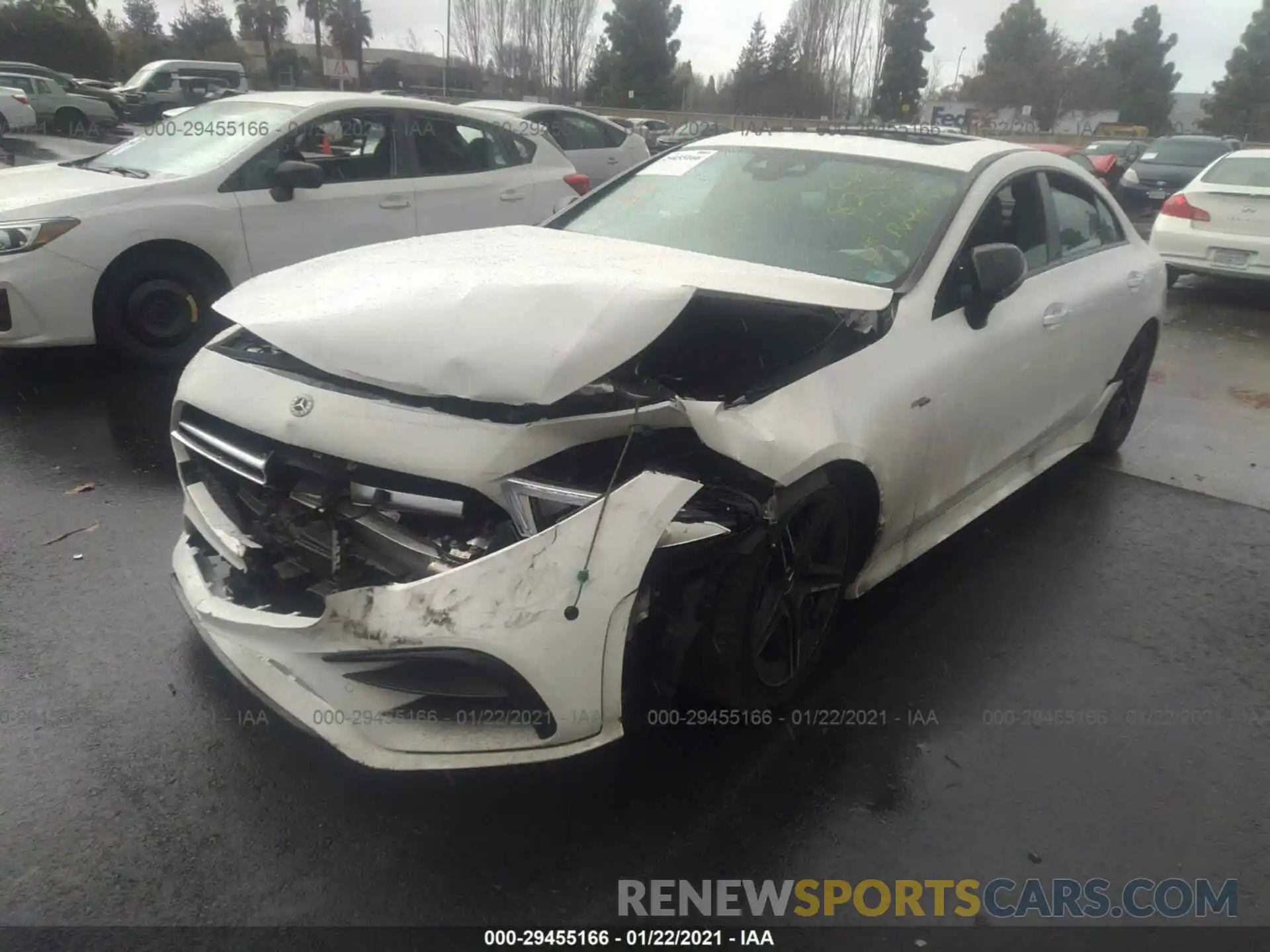 2 Photograph of a damaged car WDD2J6BB7LA050003 MERCEDES-BENZ CLS 2020