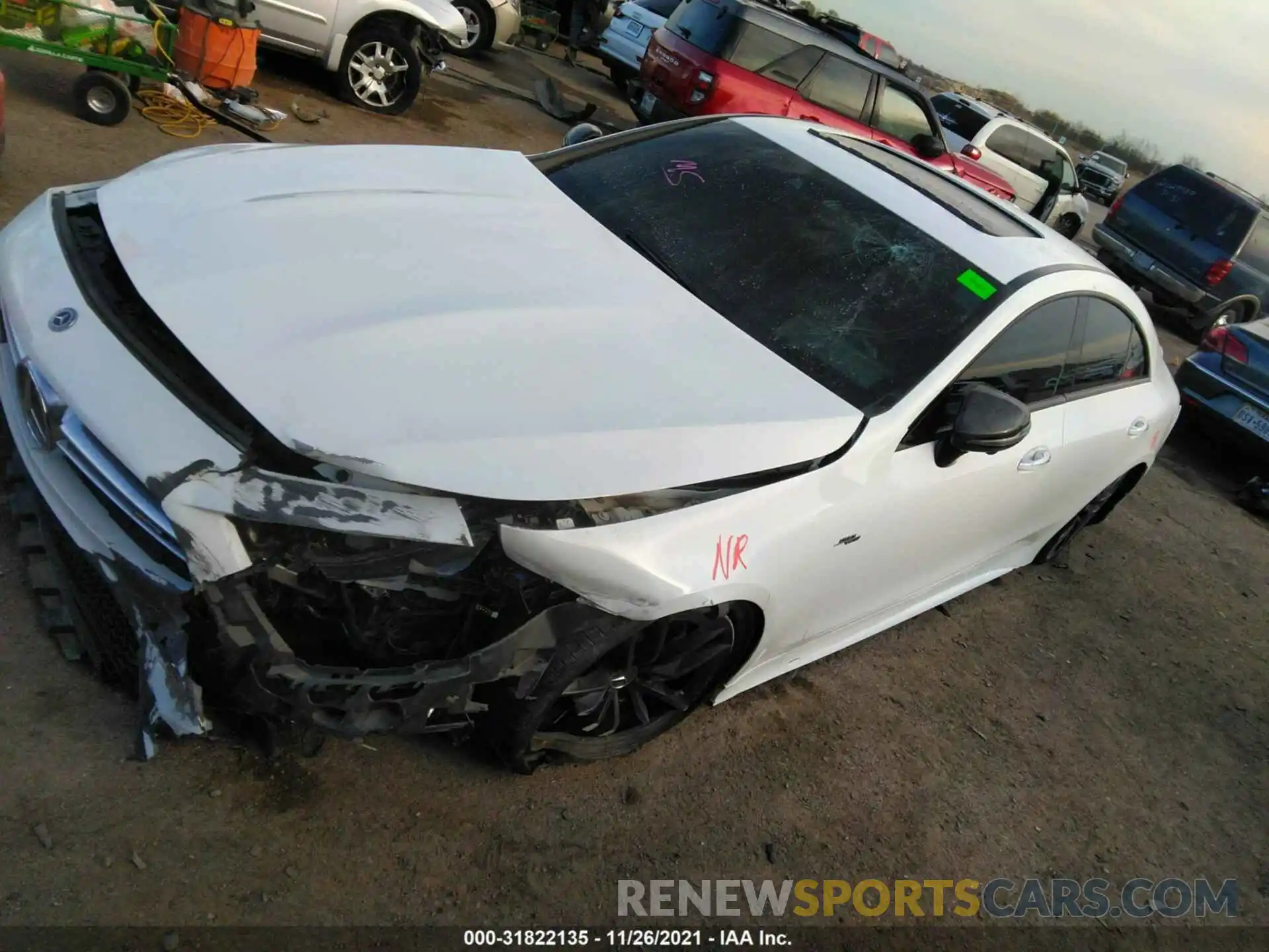 2 Photograph of a damaged car WDD2J6BBXLA050786 MERCEDES-BENZ CLS 2020