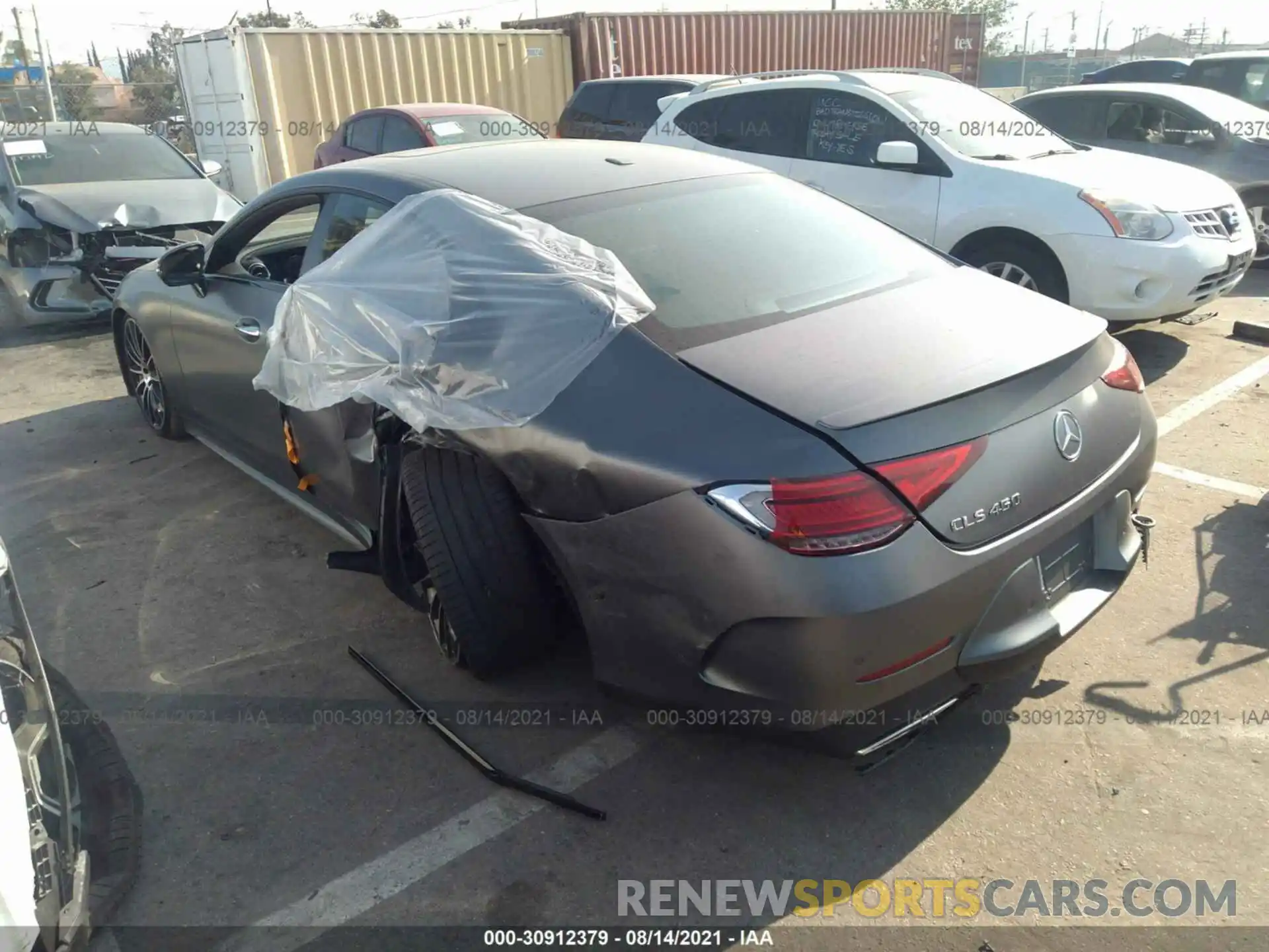 3 Photograph of a damaged car W1K2J5JB8MA082830 MERCEDES-BENZ CLS 2021