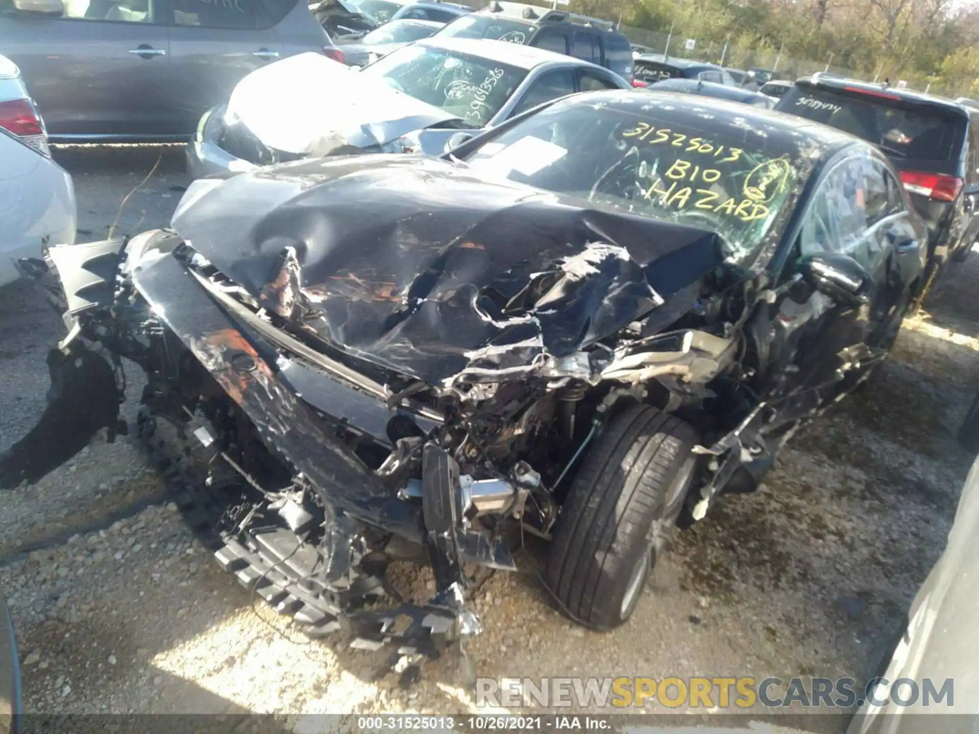 2 Photograph of a damaged car W1K2J5KB0MA086580 MERCEDES-BENZ CLS 2021