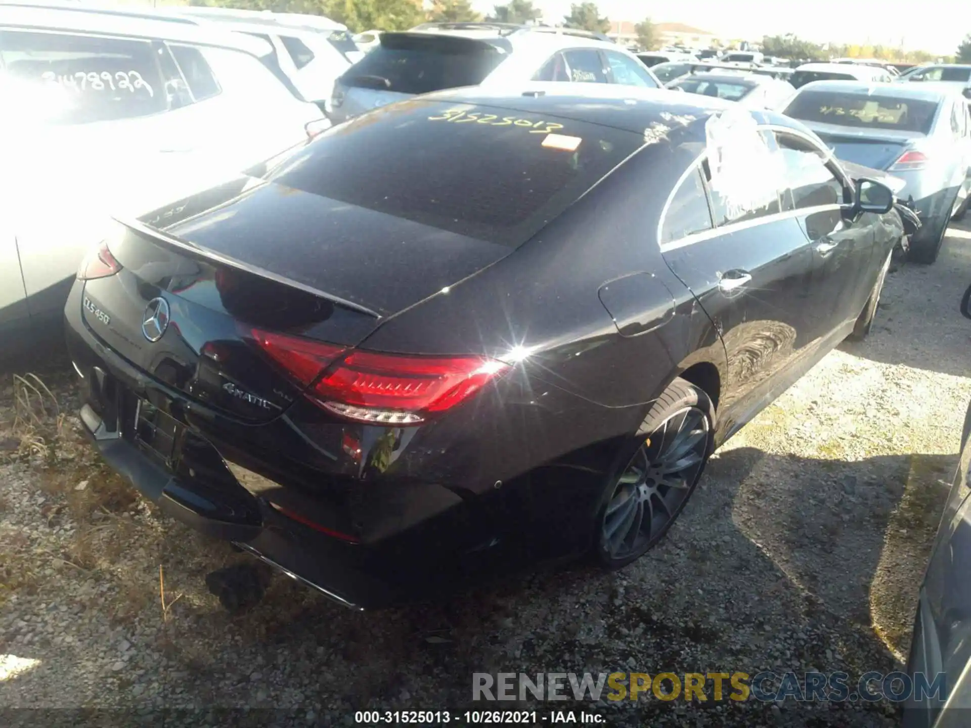 4 Photograph of a damaged car W1K2J5KB0MA086580 MERCEDES-BENZ CLS 2021