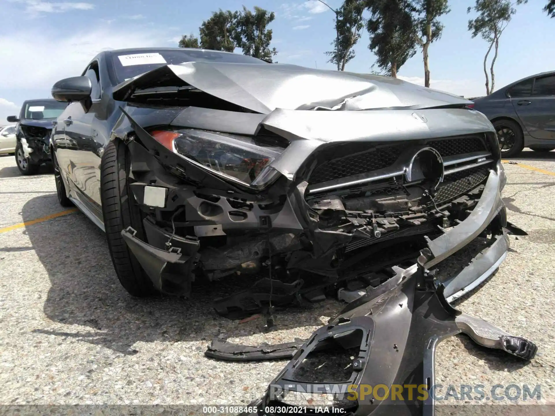 6 Photograph of a damaged car W1K2J6BB4MA082196 MERCEDES-BENZ CLS 2021