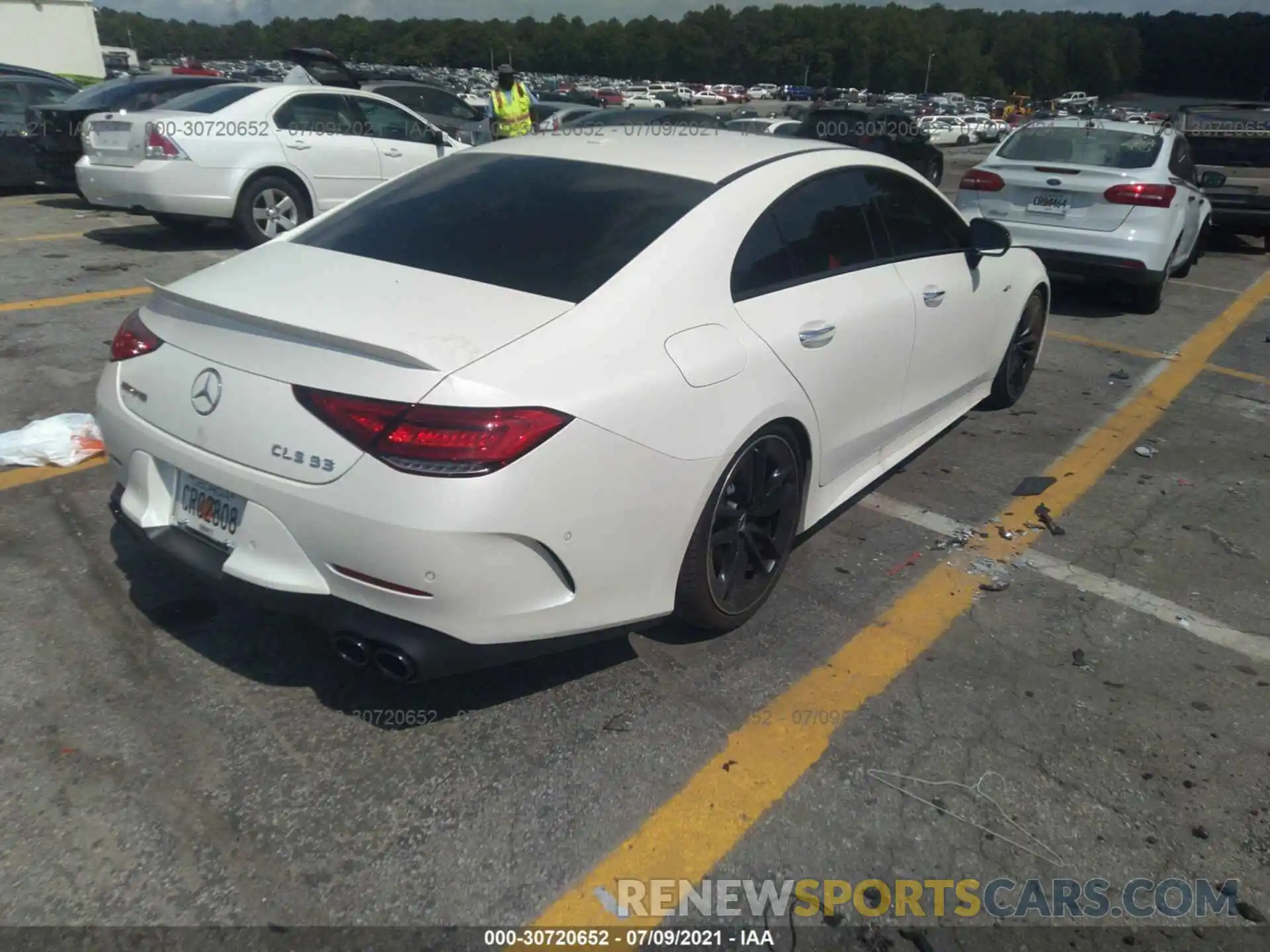 4 Photograph of a damaged car W1K2J6BBXMA087130 MERCEDES-BENZ CLS 2021