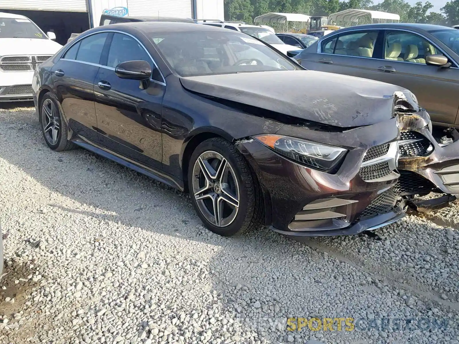 1 Photograph of a damaged car WDD2J5JB0KA028533 MERCEDES-BENZ CLS 450 2019