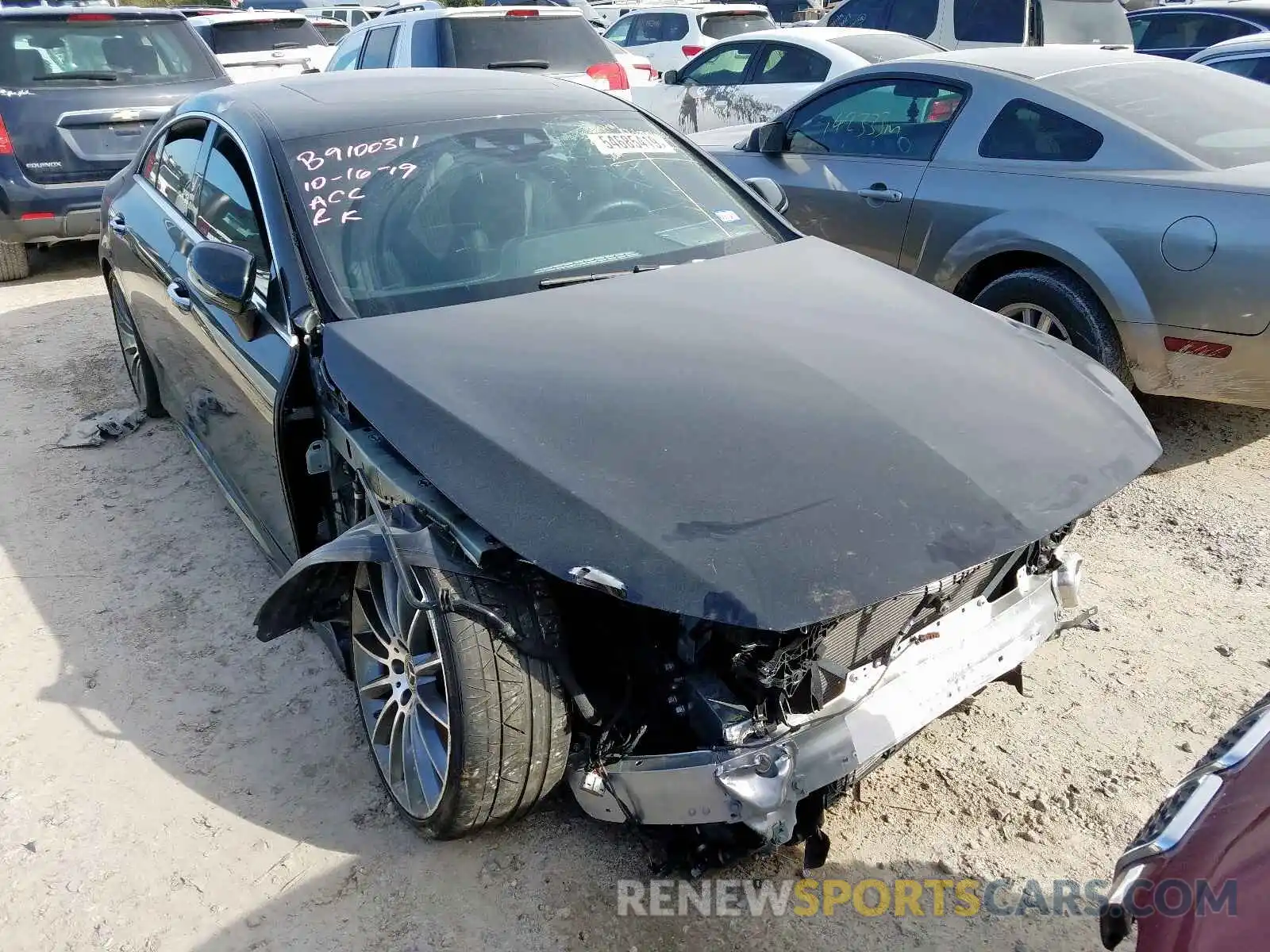 1 Photograph of a damaged car WDD2J5JB2KA031093 MERCEDES-BENZ CLS 450 2019