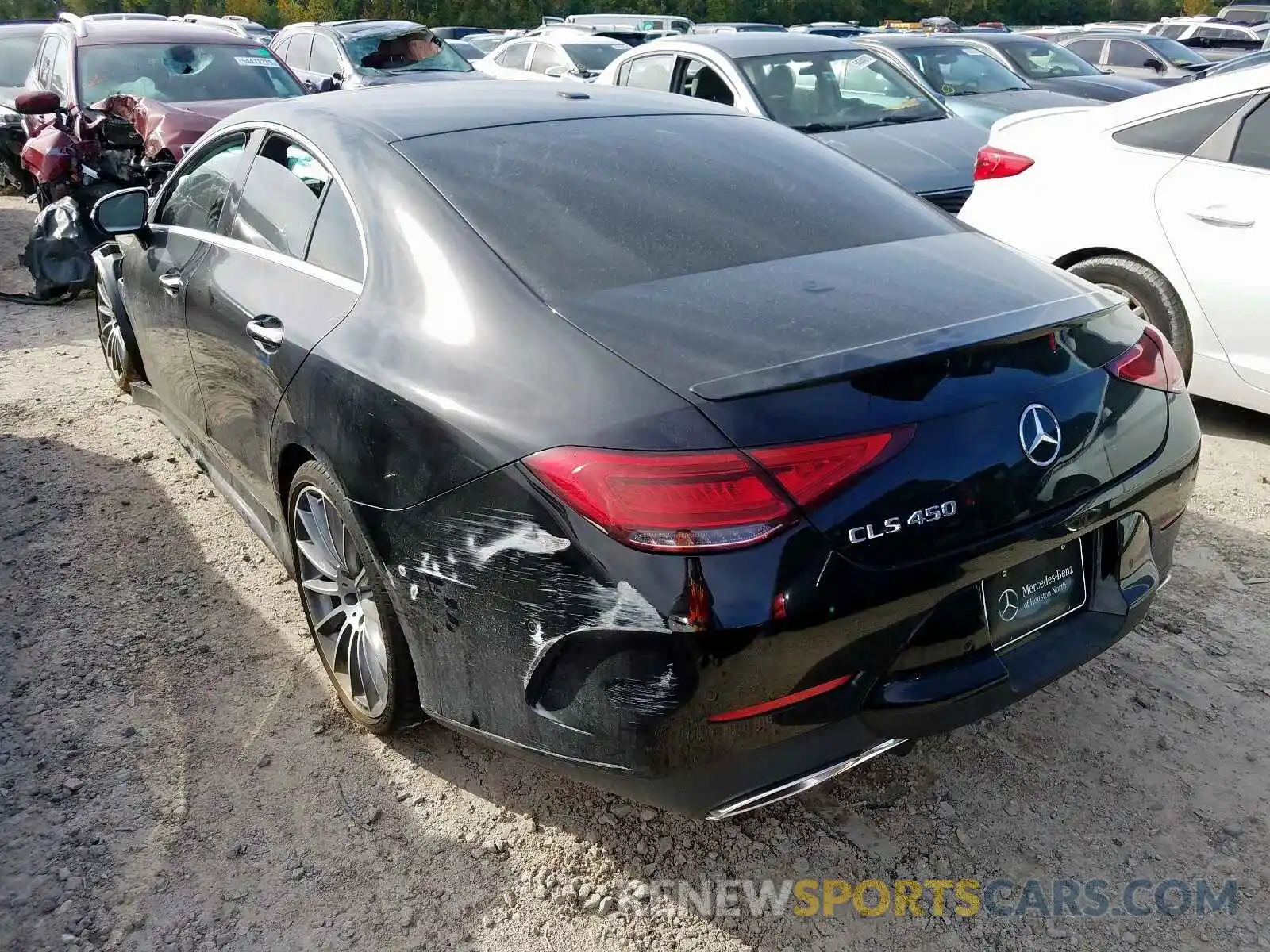 3 Photograph of a damaged car WDD2J5JB2KA031093 MERCEDES-BENZ CLS 450 2019