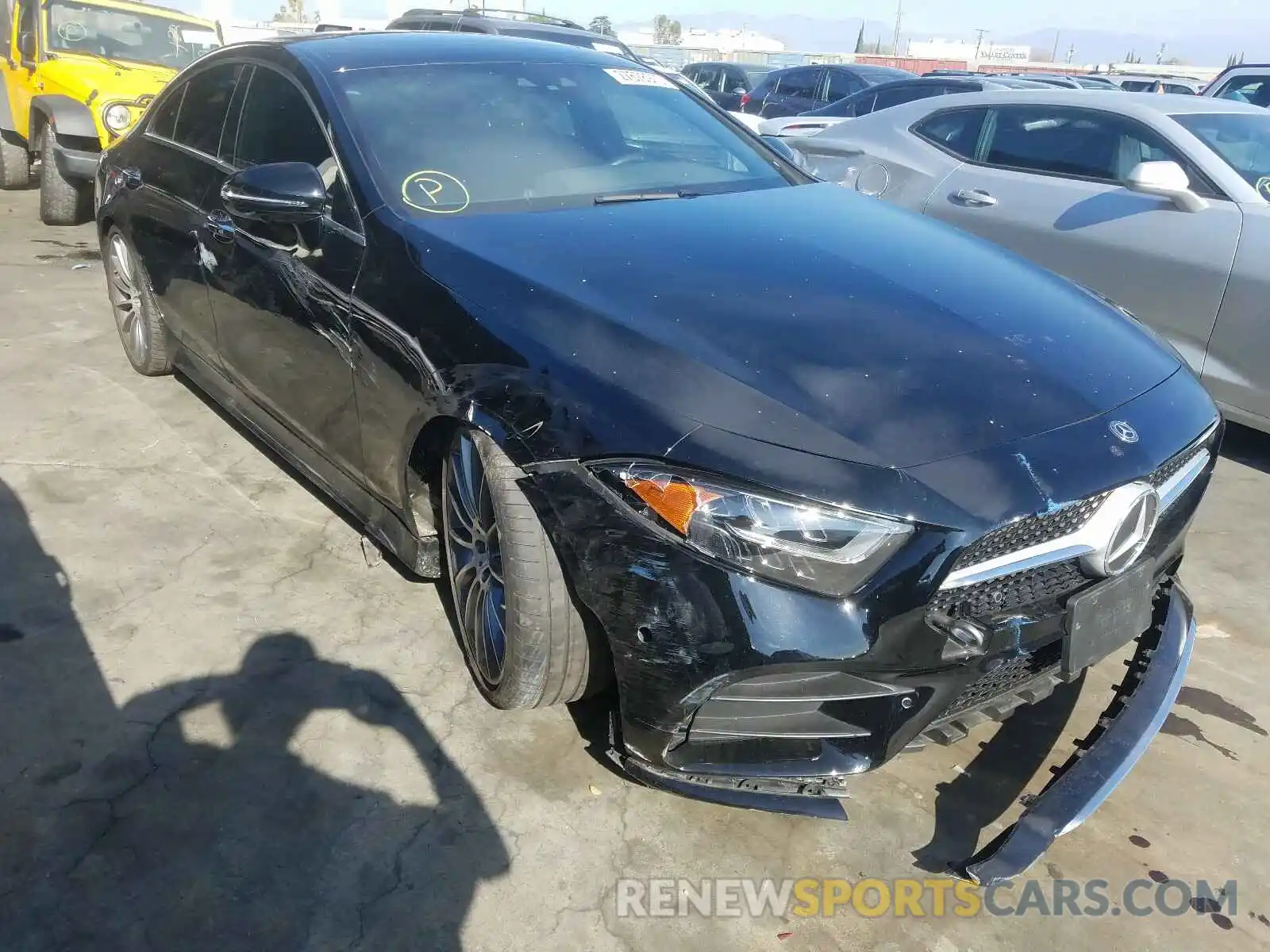 1 Photograph of a damaged car WDD2J5JB3KA034908 MERCEDES-BENZ CLS 450 2019