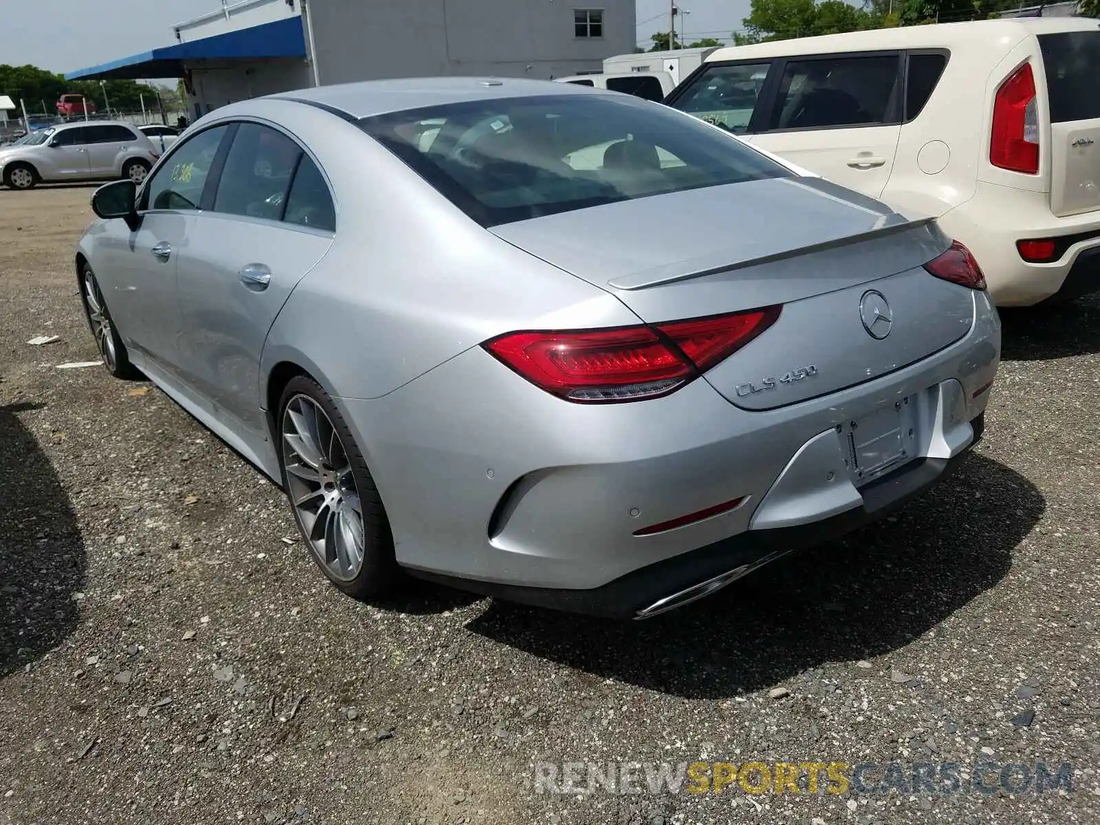 3 Photograph of a damaged car WDD2J5JB3KA035198 MERCEDES-BENZ CLS 450 2019