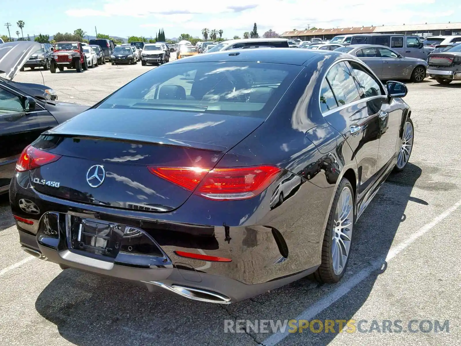 4 Photograph of a damaged car WDD2J5JB5KA016152 MERCEDES-BENZ CLS 450 2019