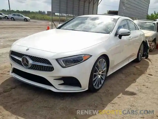 2 Photograph of a damaged car WDD2J5JB9KA027655 MERCEDES-BENZ CLS 450 2019