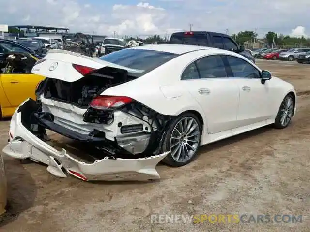 4 Photograph of a damaged car WDD2J5JB9KA027655 MERCEDES-BENZ CLS 450 2019