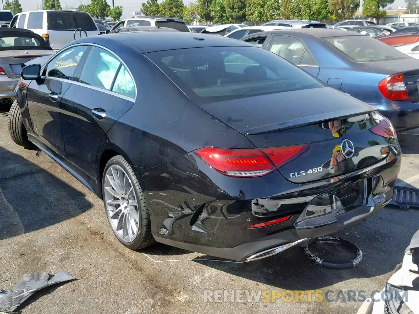 3 Photograph of a damaged car WDD2J5JB9KA040471 MERCEDES-BENZ CLS 450 2019