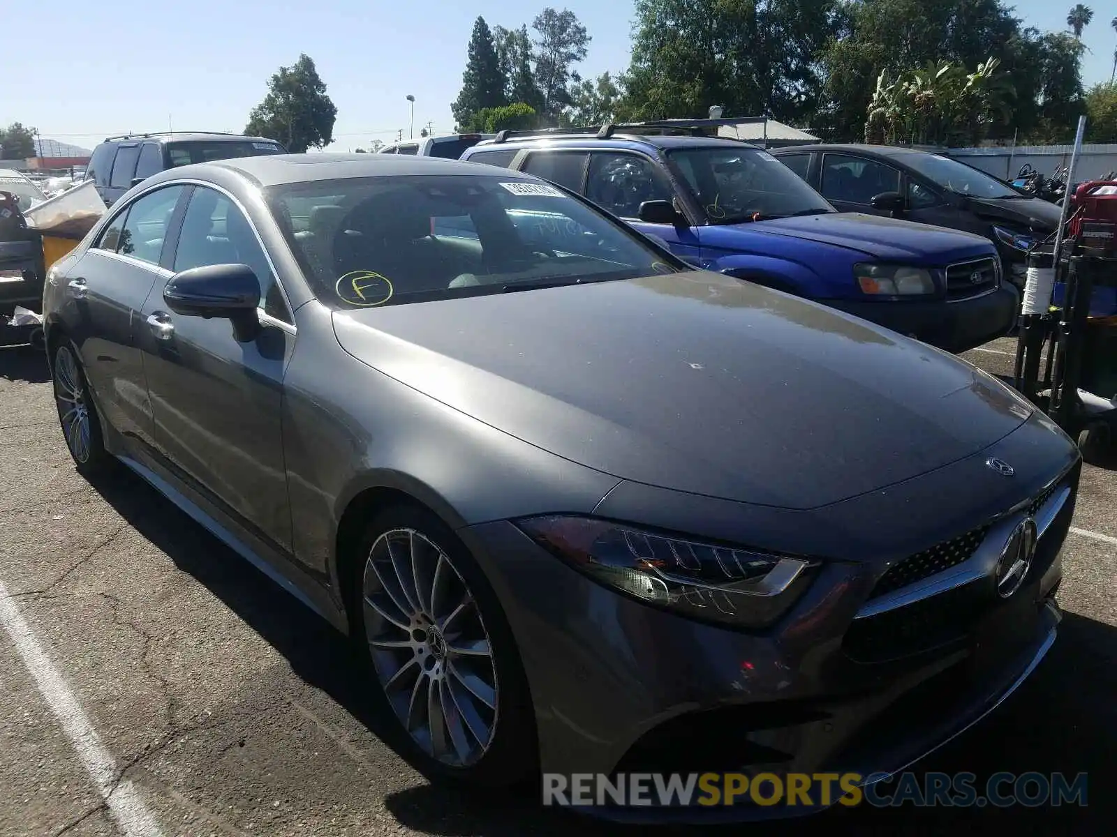 1 Photograph of a damaged car WDD2J5JBXKA010797 MERCEDES-BENZ CLS 450 2019