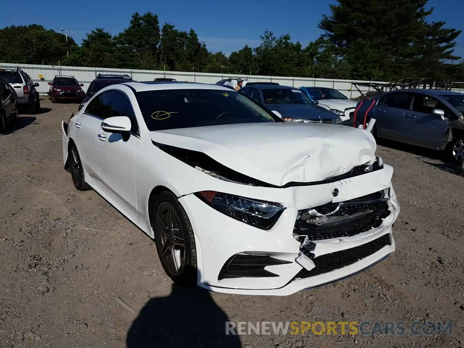 1 Photograph of a damaged car WDD2J5KB7KA038331 MERCEDES-BENZ CLS 450 4M 2019