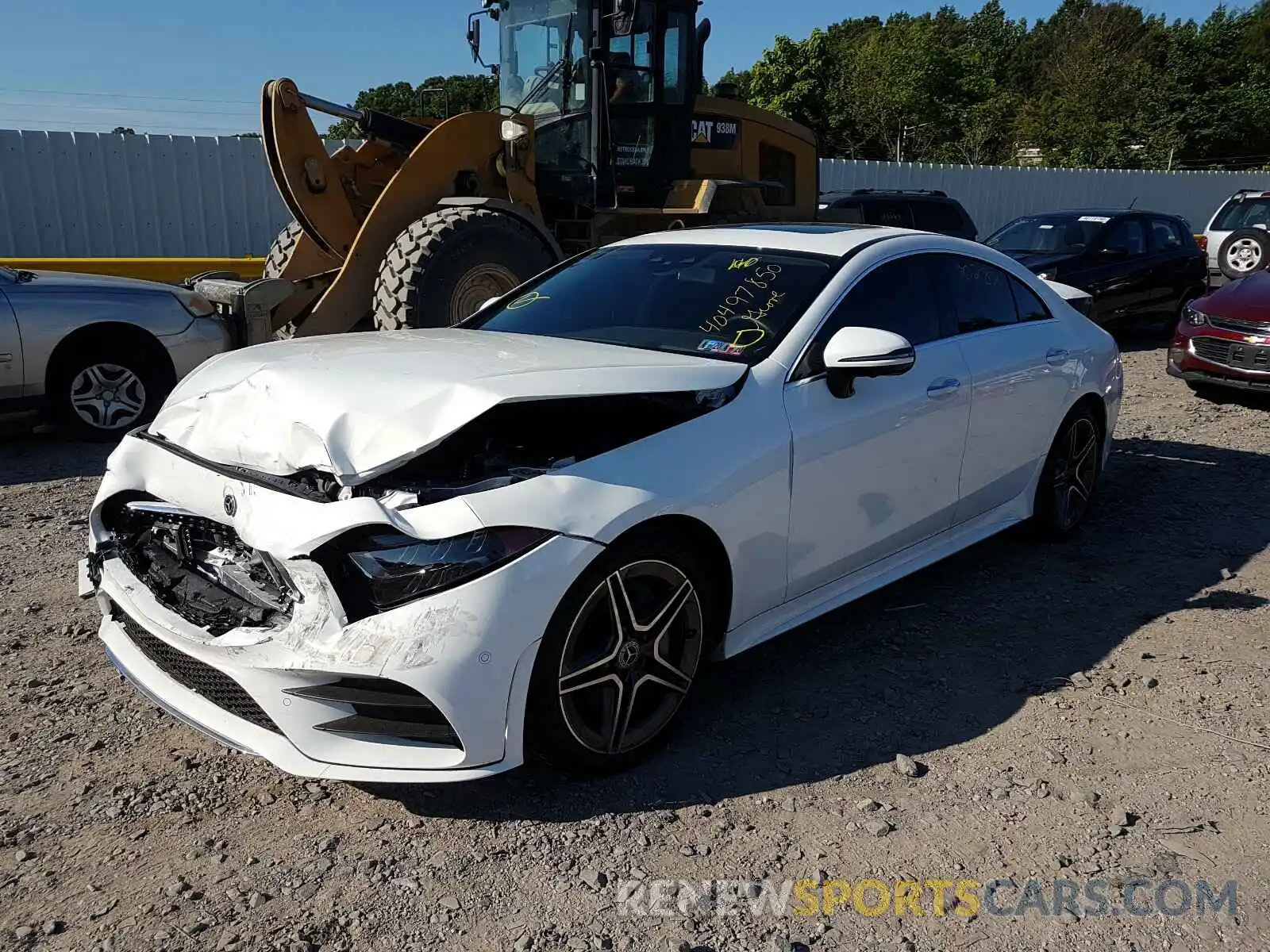 2 Photograph of a damaged car WDD2J5KB7KA038331 MERCEDES-BENZ CLS 450 4M 2019