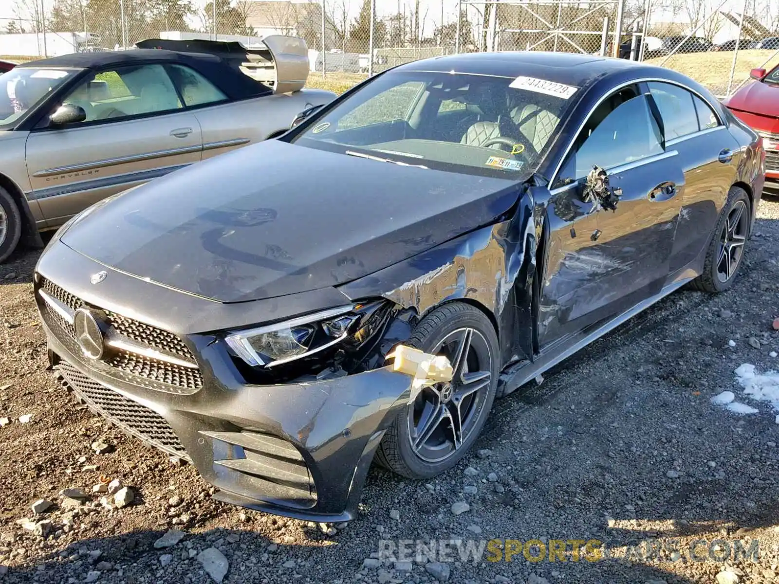 2 Фотография поврежденного автомобиля WDD2J5KB9KA008148 MERCEDES-BENZ CLS 450 4M 2019