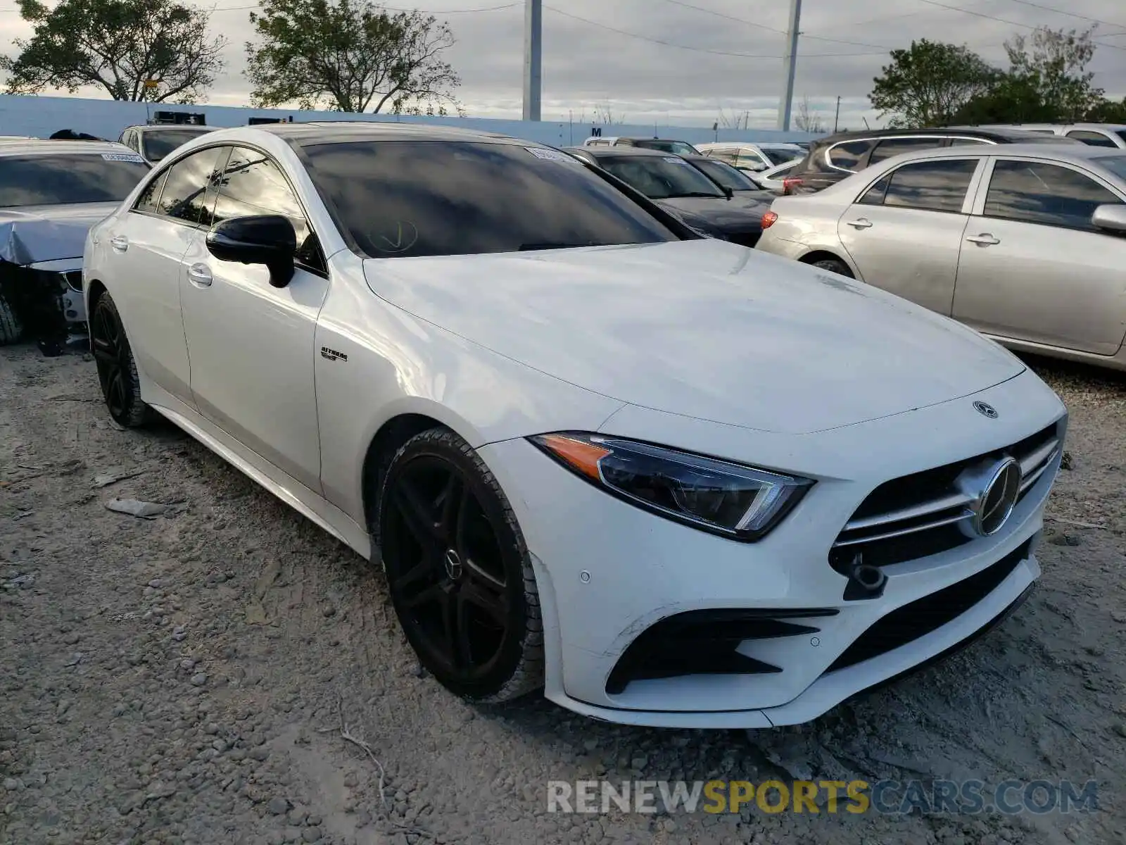 1 Photograph of a damaged car WDD2J6BB0KA028455 MERCEDES-BENZ CLS AMG 53 2019