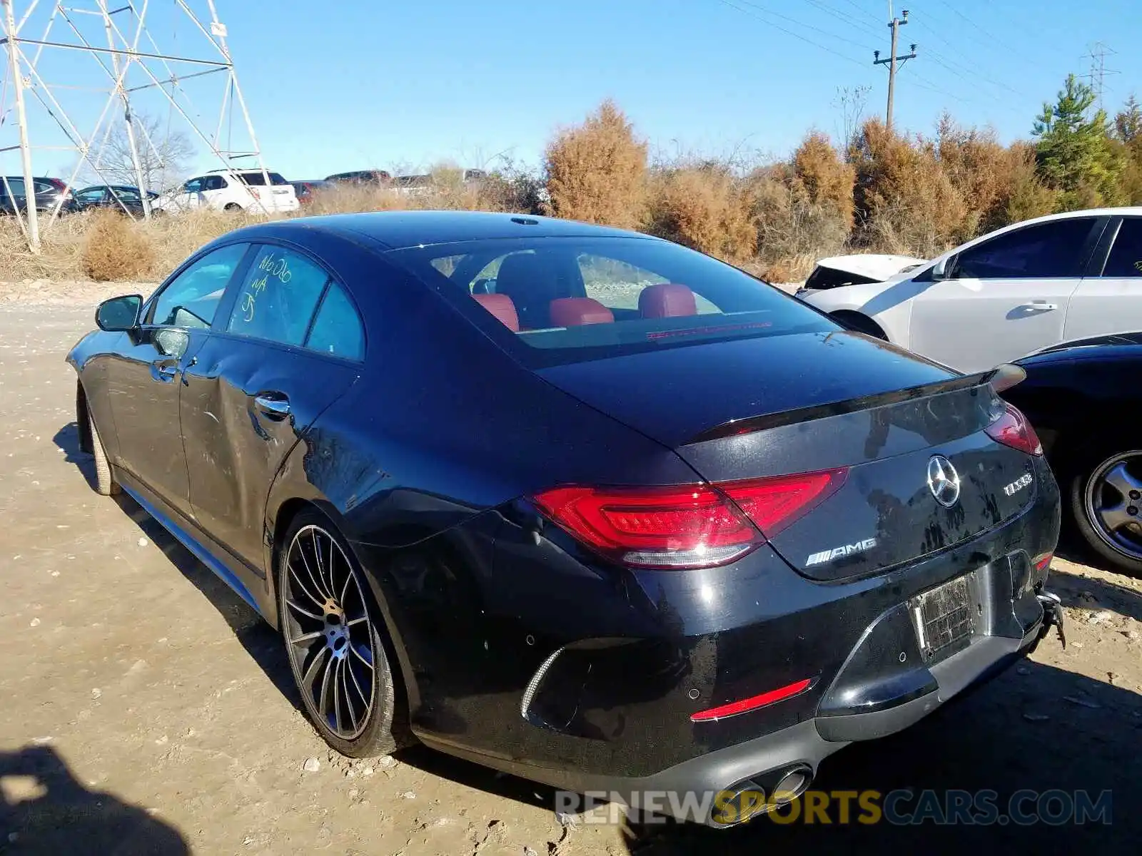 3 Photograph of a damaged car WDD2J6BB6KA028945 MERCEDES-BENZ CLS AMG 53 2019