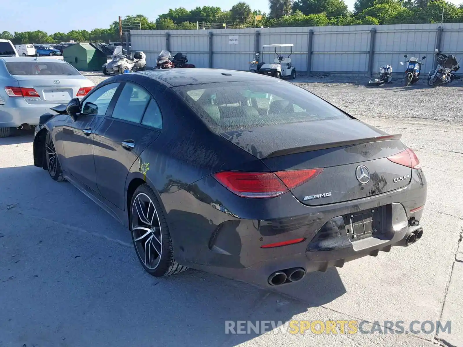 3 Photograph of a damaged car WDD2J6BB7KA029165 MERCEDES-BENZ CLS AMG 53 2019