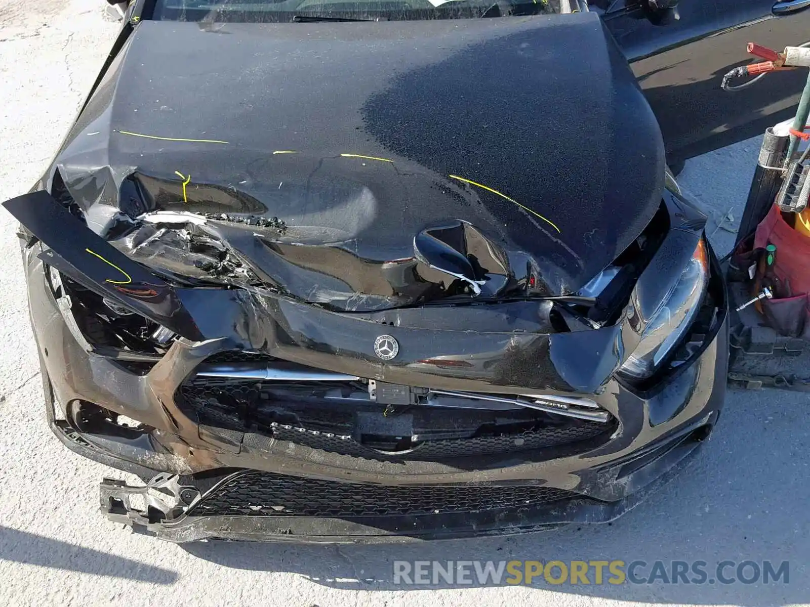 7 Фотография поврежденного автомобиля WDD2J6BB7KA029165 MERCEDES-BENZ CLS AMG 53 2019