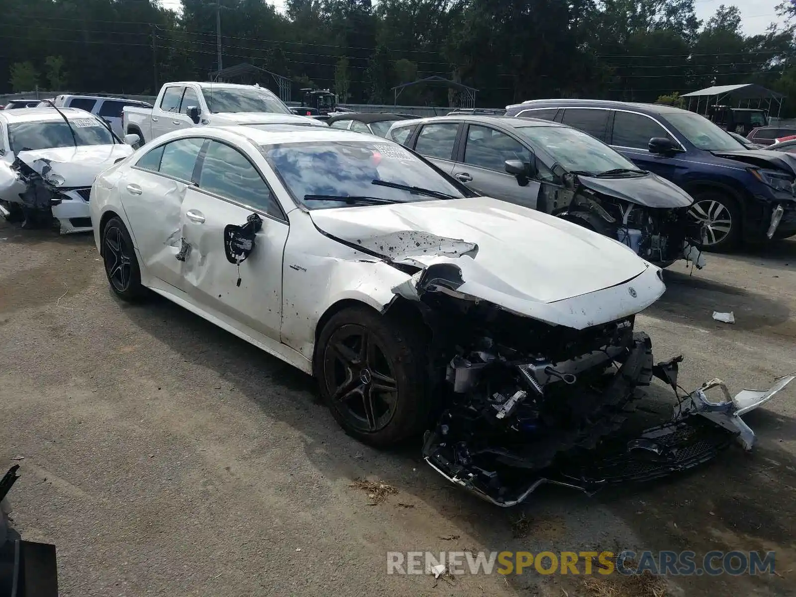 1 Photograph of a damaged car WDD2J6BB4LA050945 MERCEDES-BENZ CLS AMG 53 2020