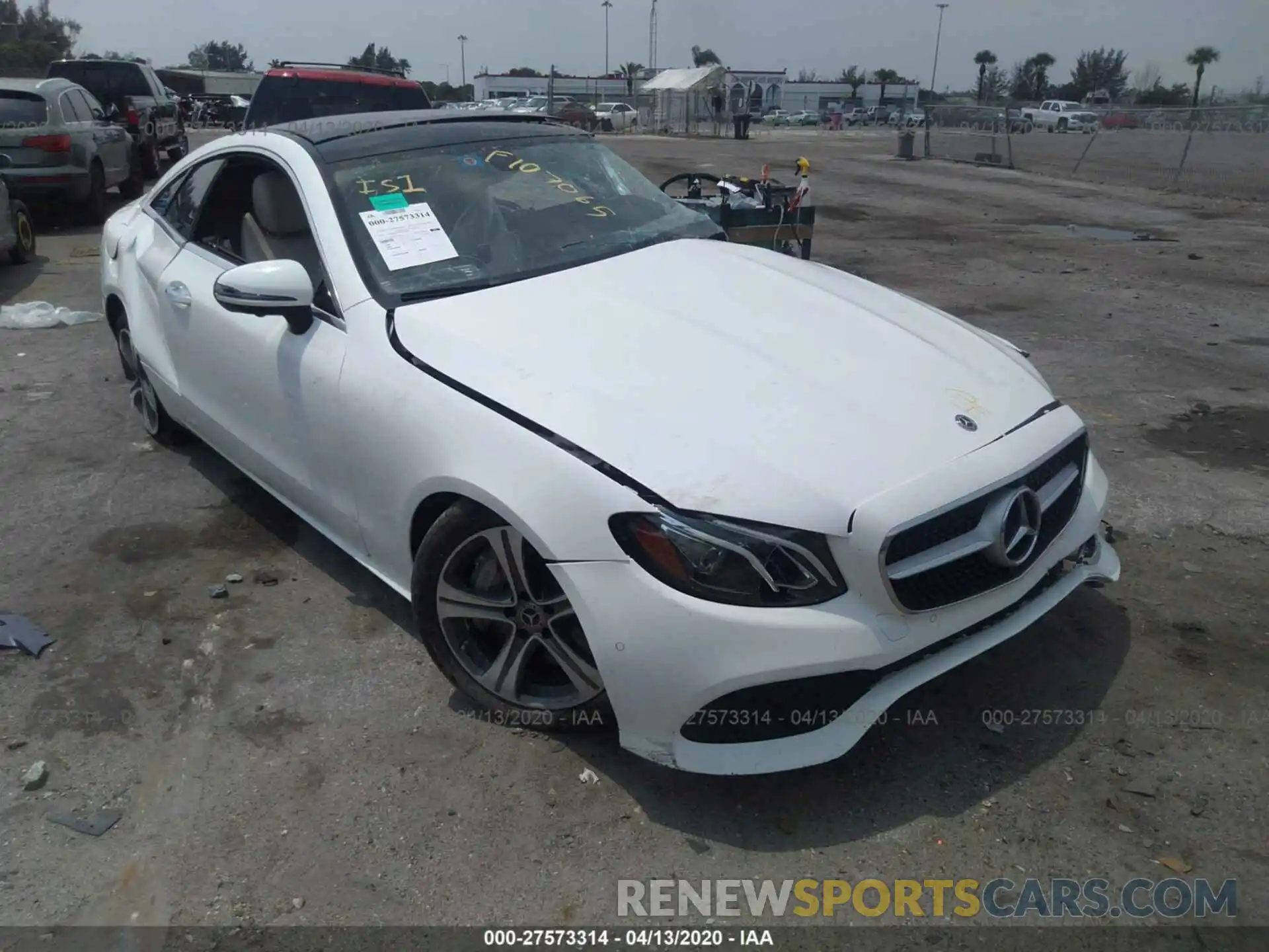 1 Photograph of a damaged car WDD1J6HB2KF107065 MERCEDES-BENZ E 2019