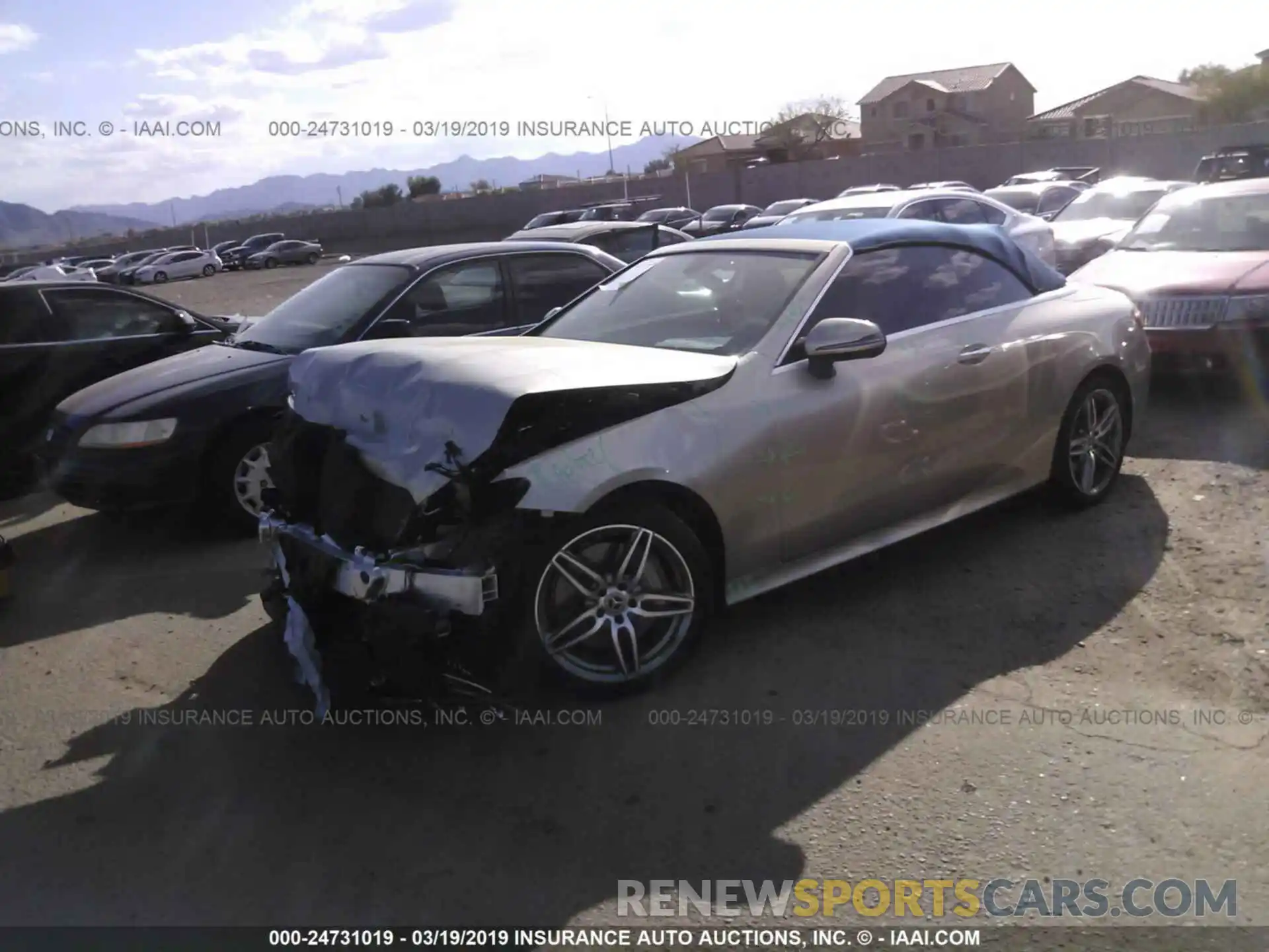 2 Photograph of a damaged car WDD1K6HB6KF084130 MERCEDES-BENZ E 2019