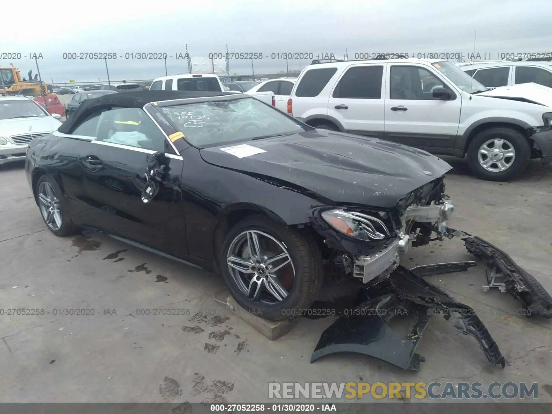 1 Photograph of a damaged car WDD1K6HB9KF085966 MERCEDES-BENZ E 2019