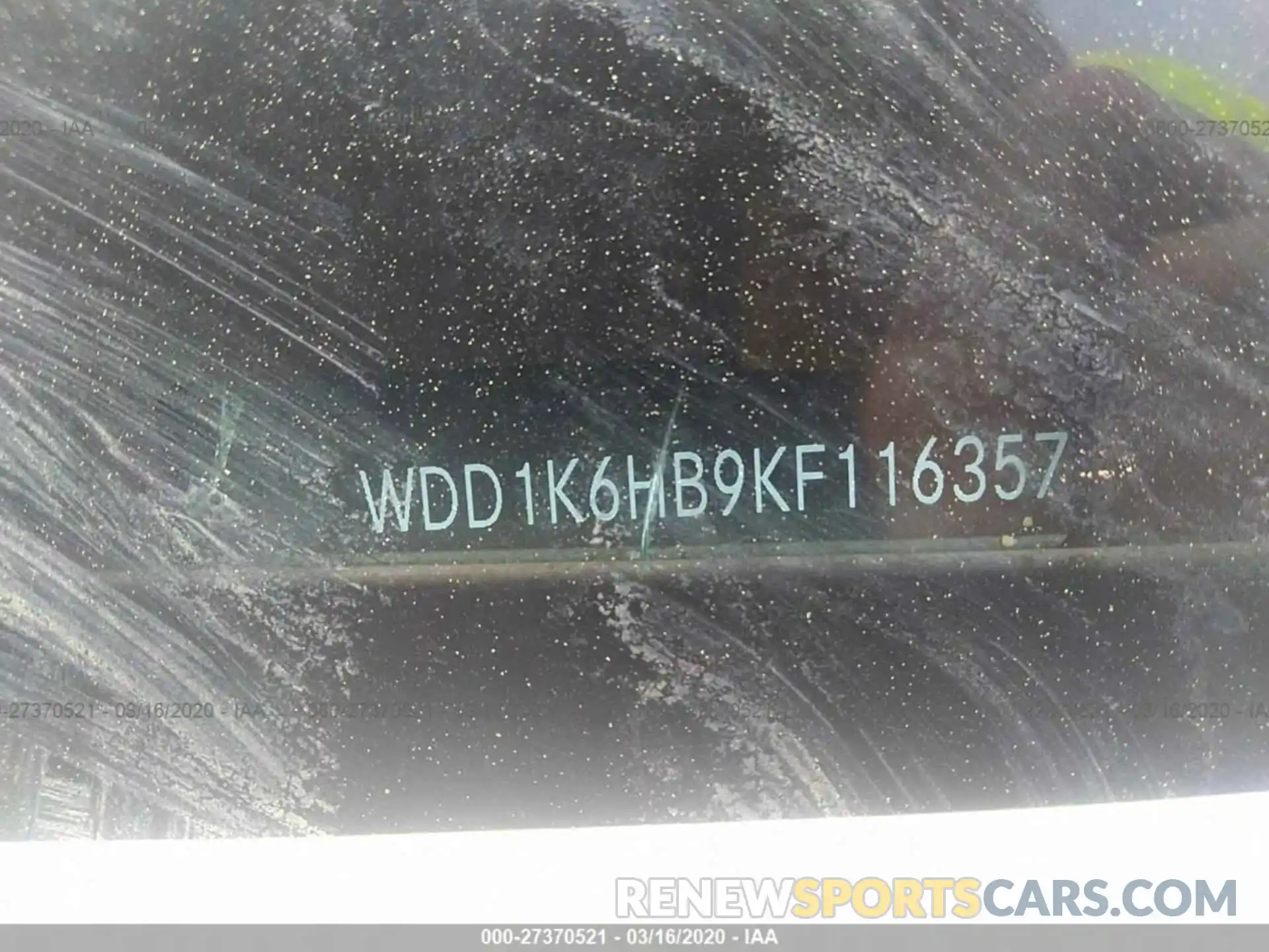 9 Photograph of a damaged car WDD1K6HB9KF116357 MERCEDES-BENZ E 2019